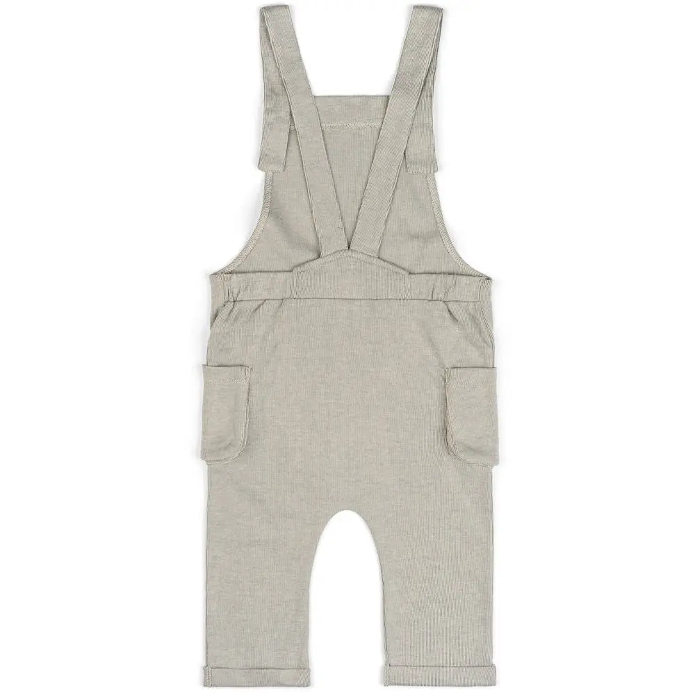 Grey Pinstripe Organic Overall