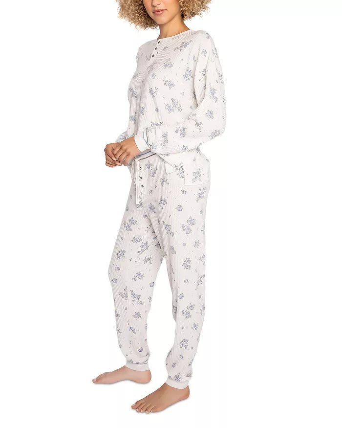 Ivory Ski Jammie Set