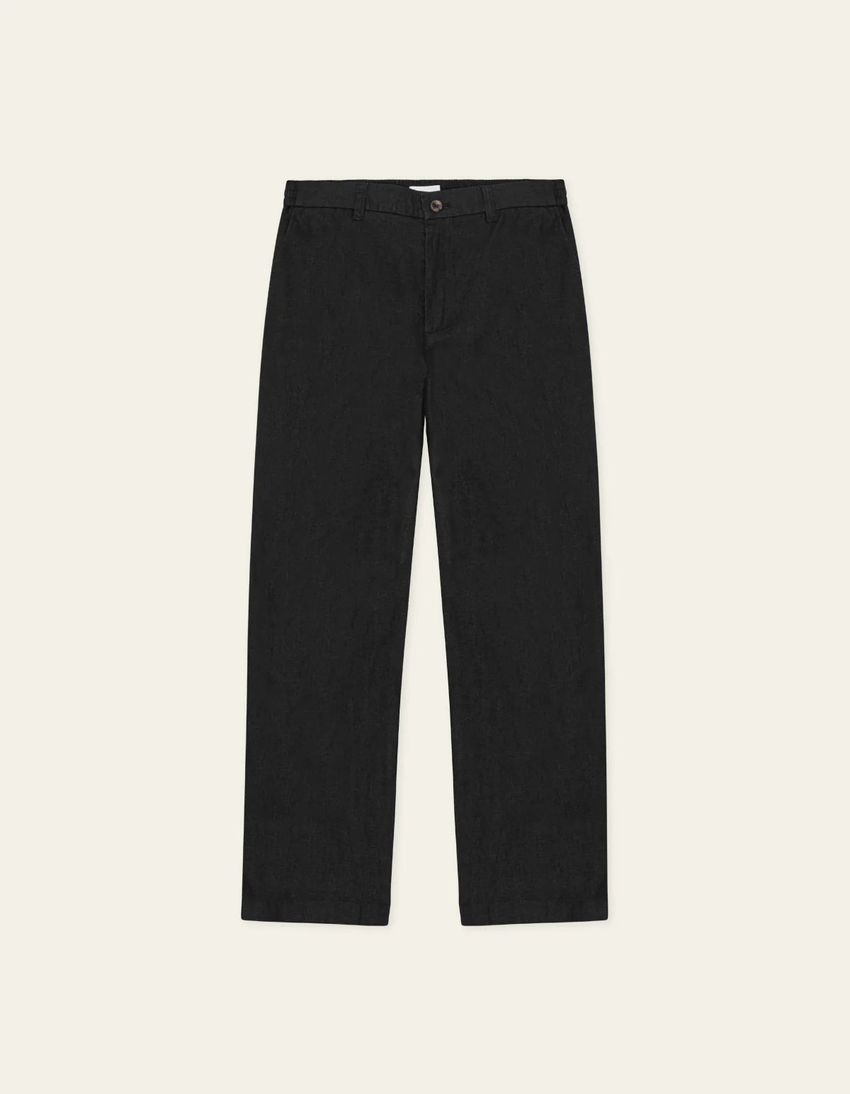 Black Linen Suit Pants