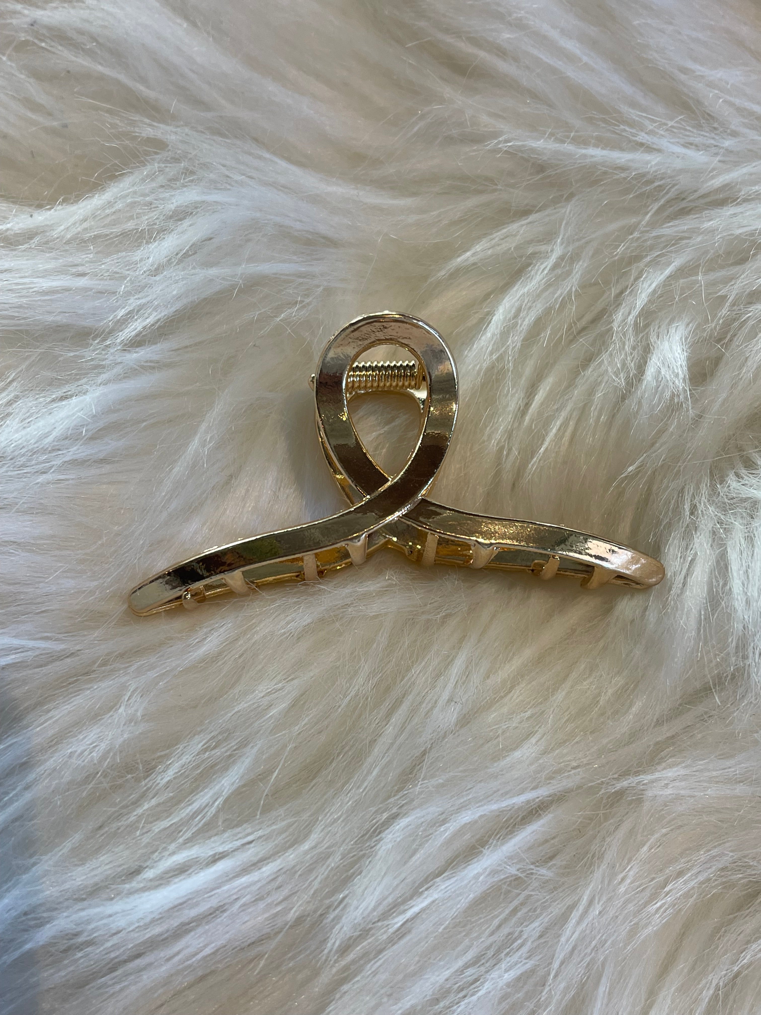 Metal Loop Hair Clip