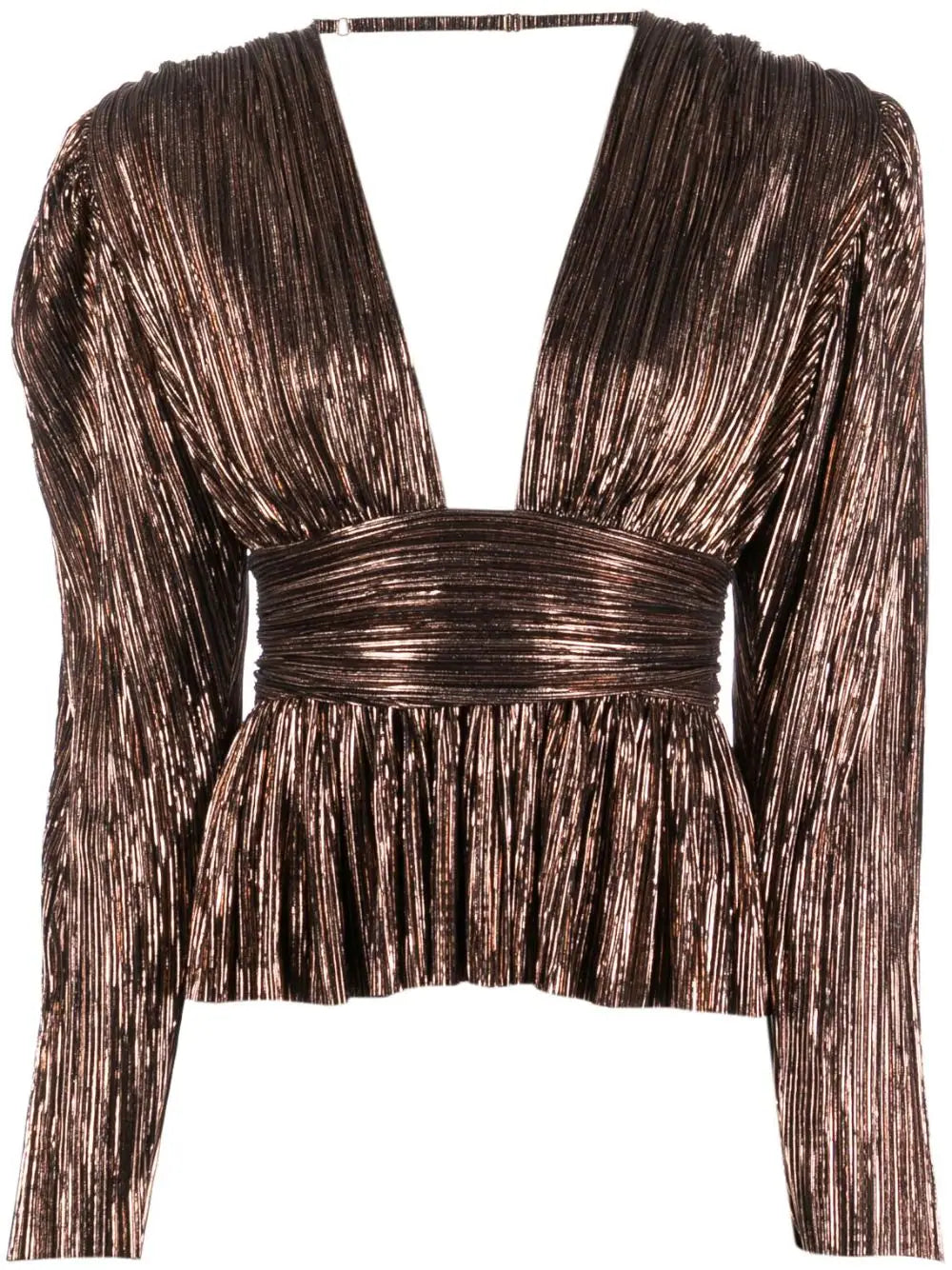 Bronze Ruby Row Top