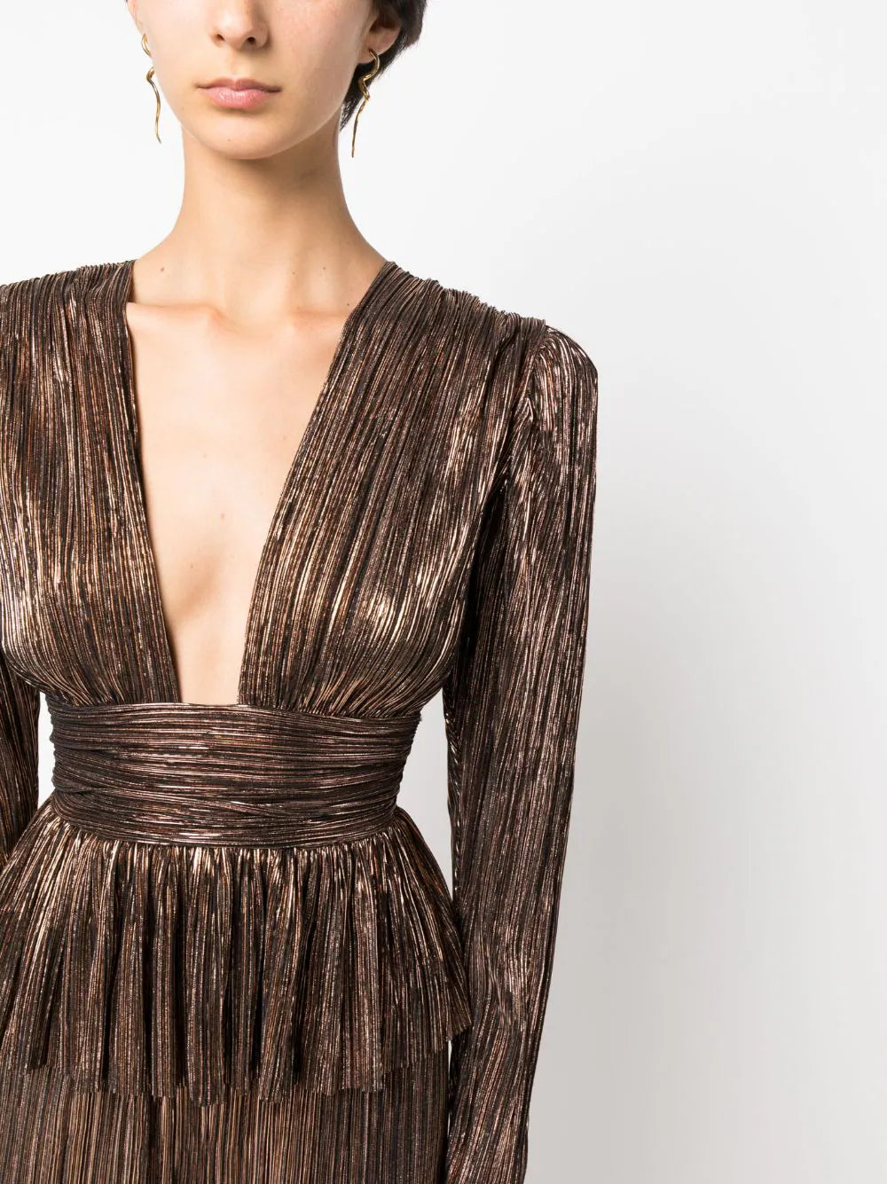 Bronze Ruby Row Top