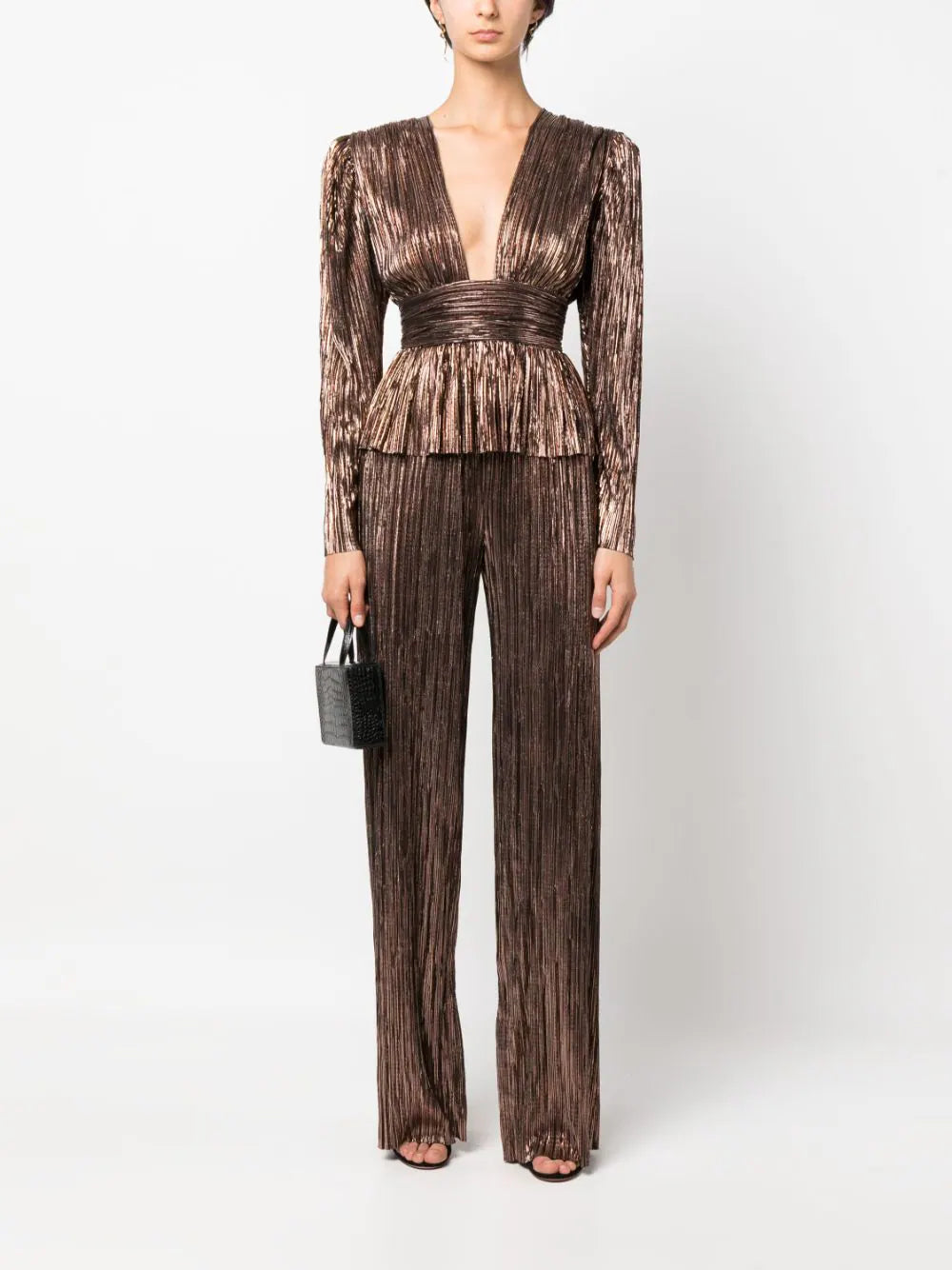 Bronze Ruby Row Top