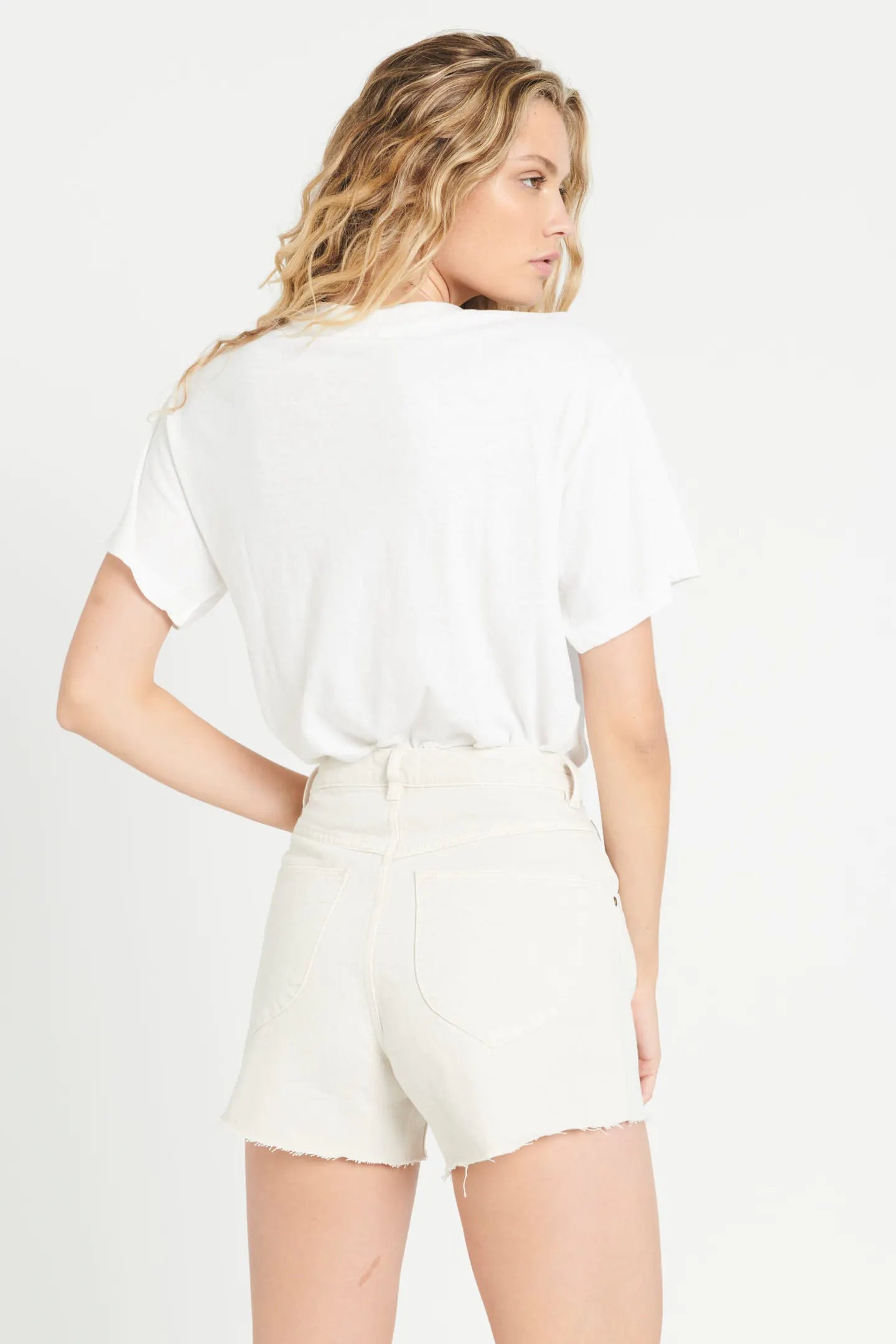 White Tomboy Tee