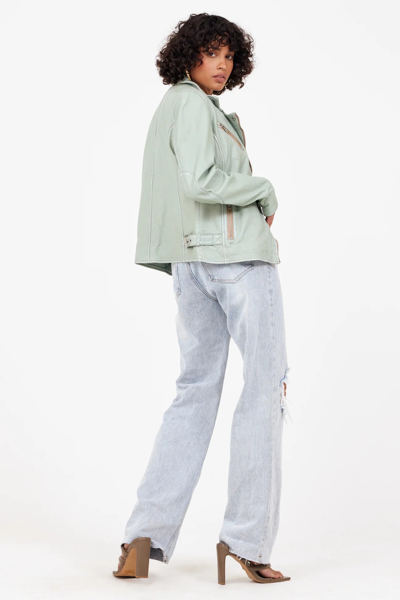 Frosty Green Sofia Jacket
