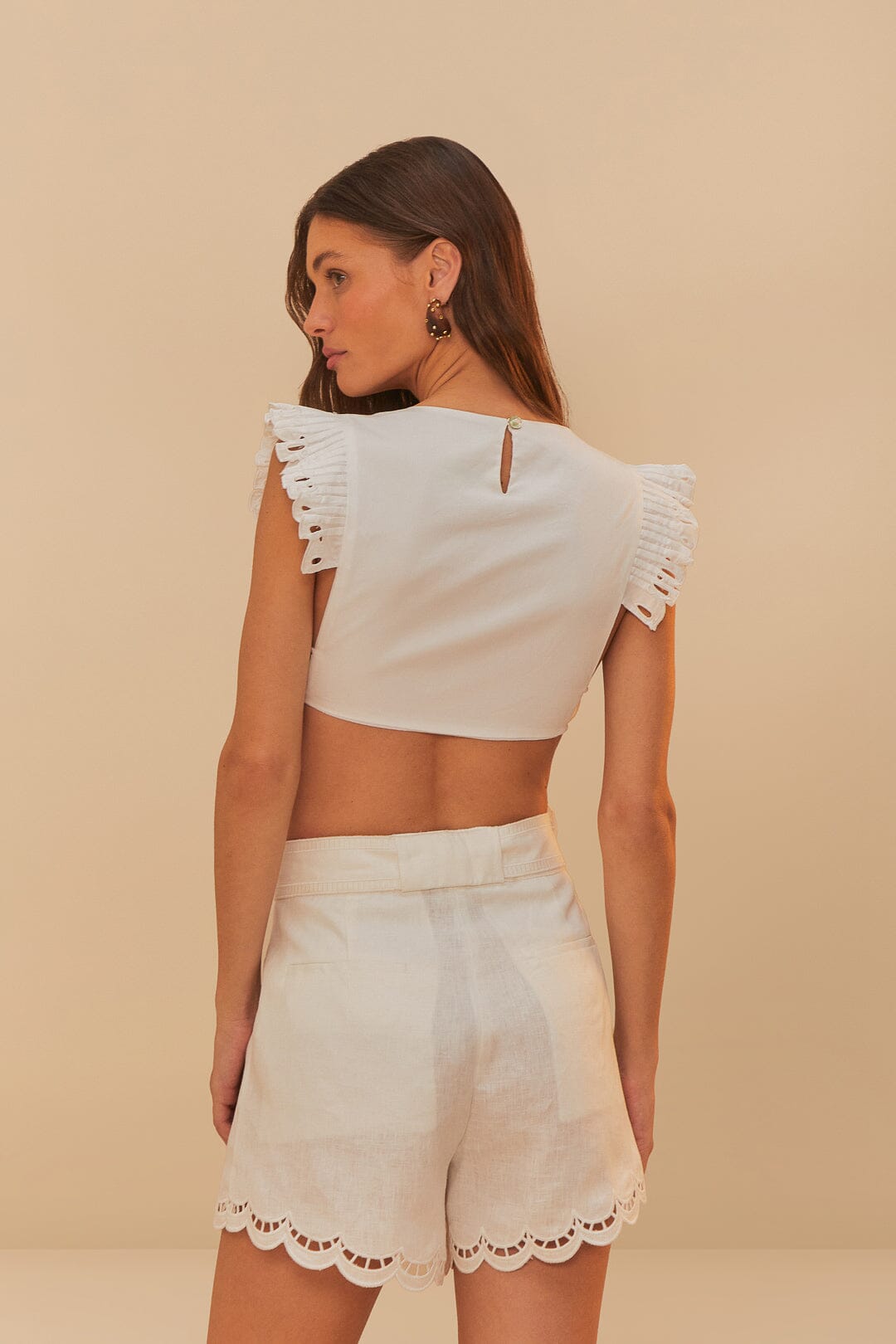 Butterfly Richelieu Blouse