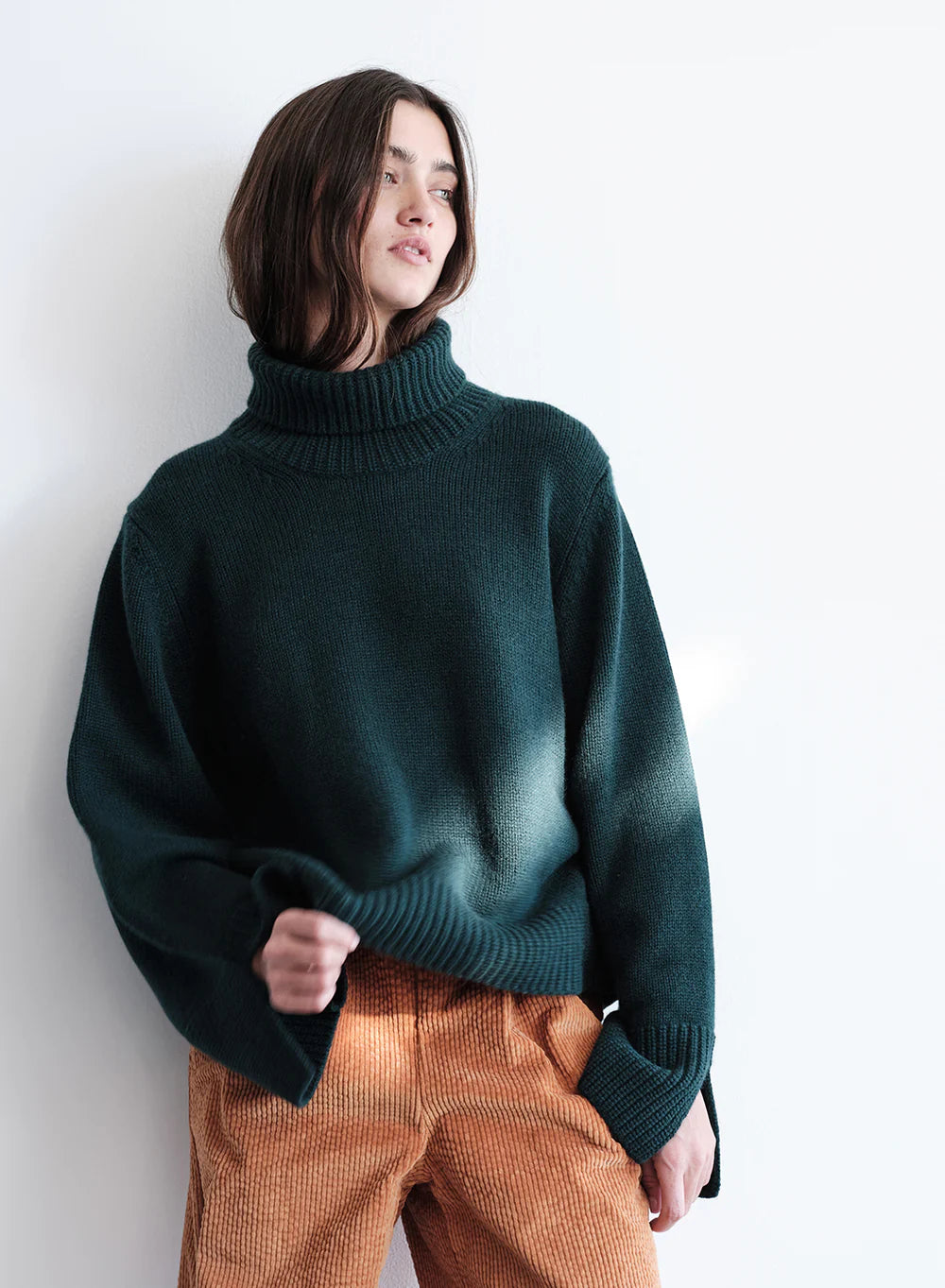 Rainforest Cashmere Turtleneck