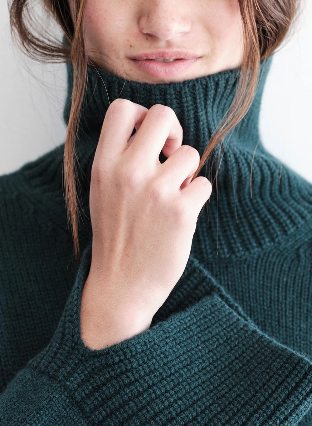 Rainforest Cashmere Turtleneck