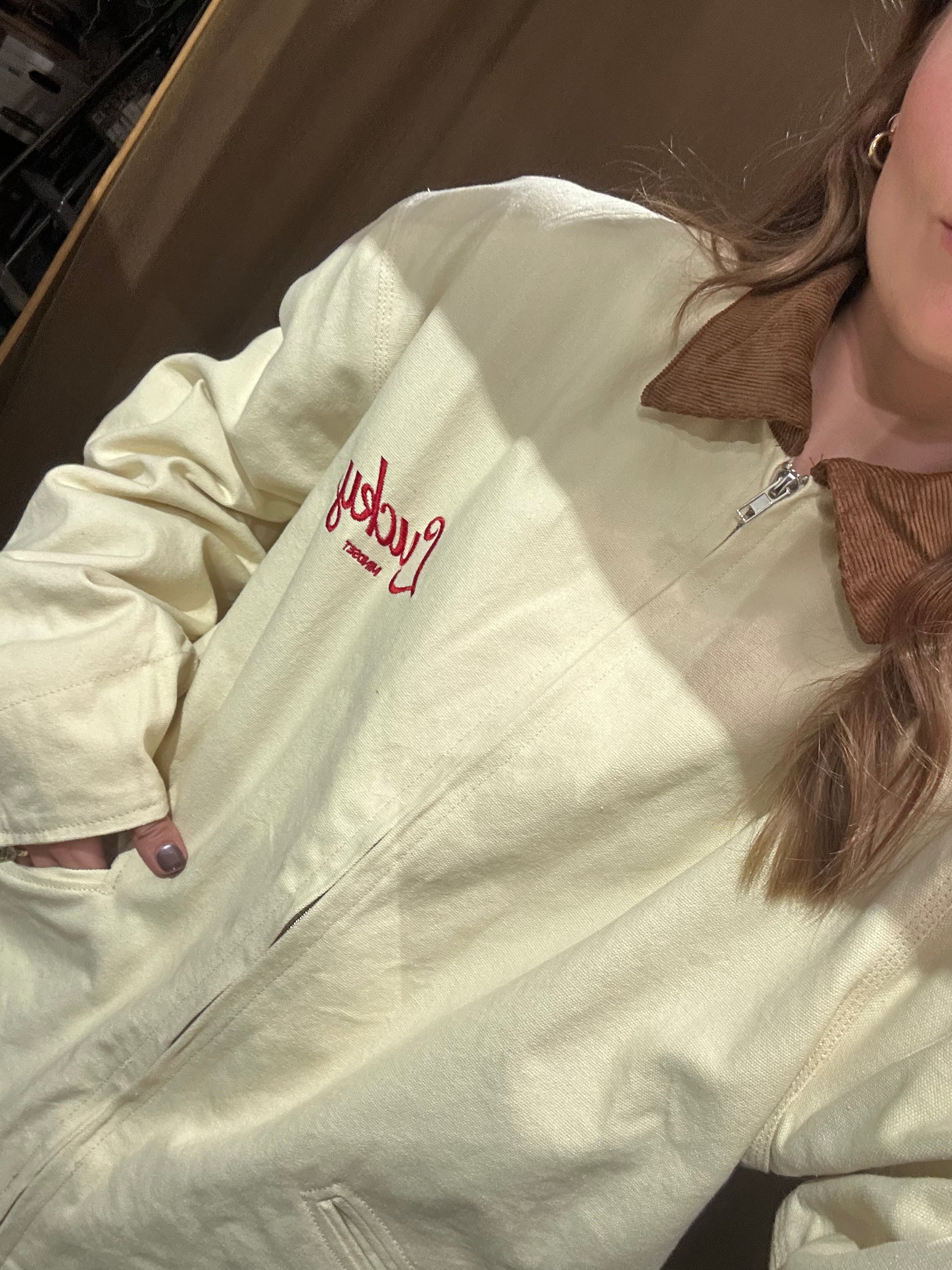 Cream Lucky Mindset Jacket