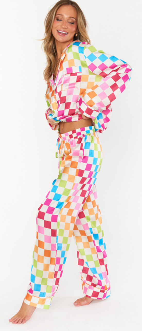 Multi Checker PJ Set