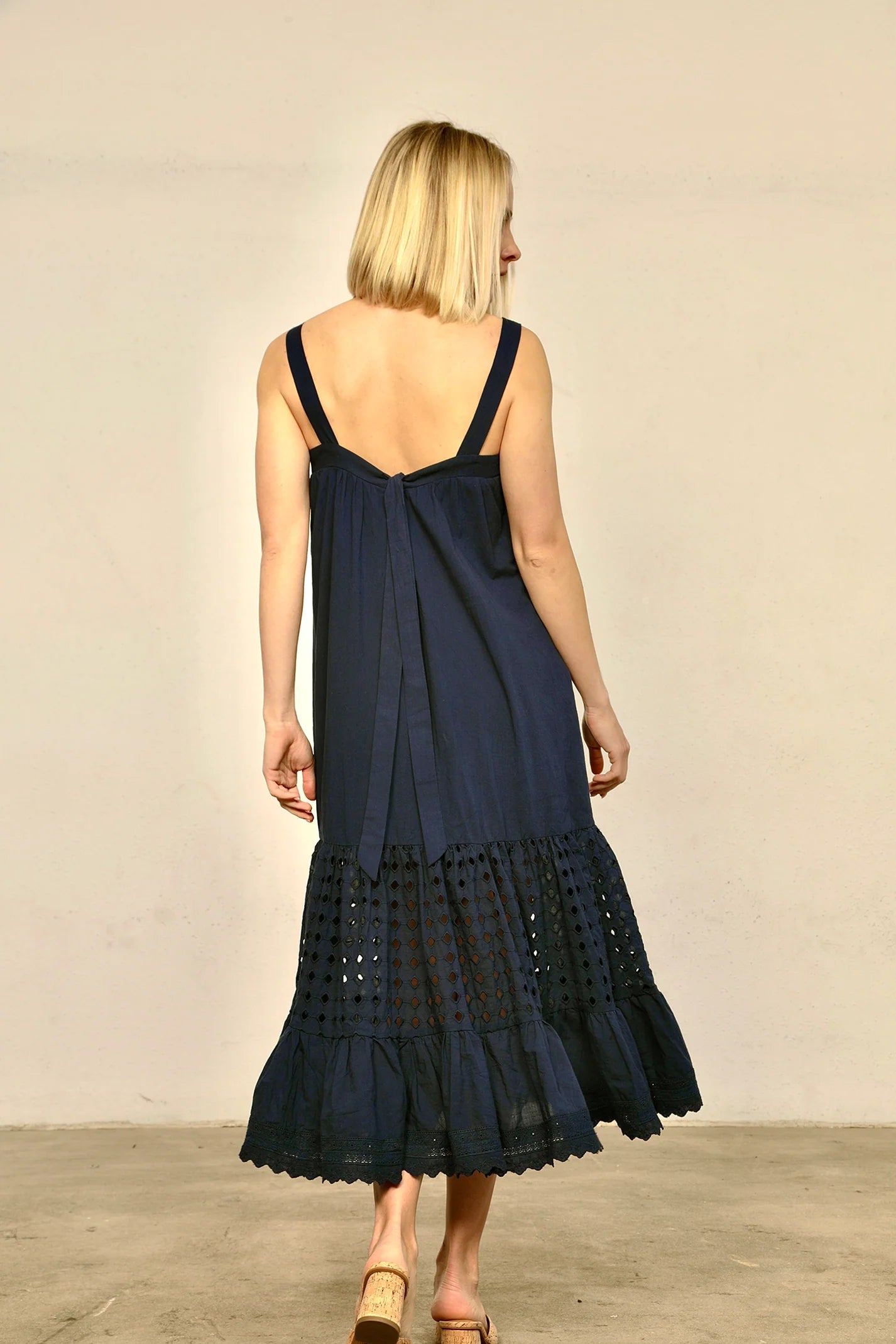 Navy Costa Coquette Dress