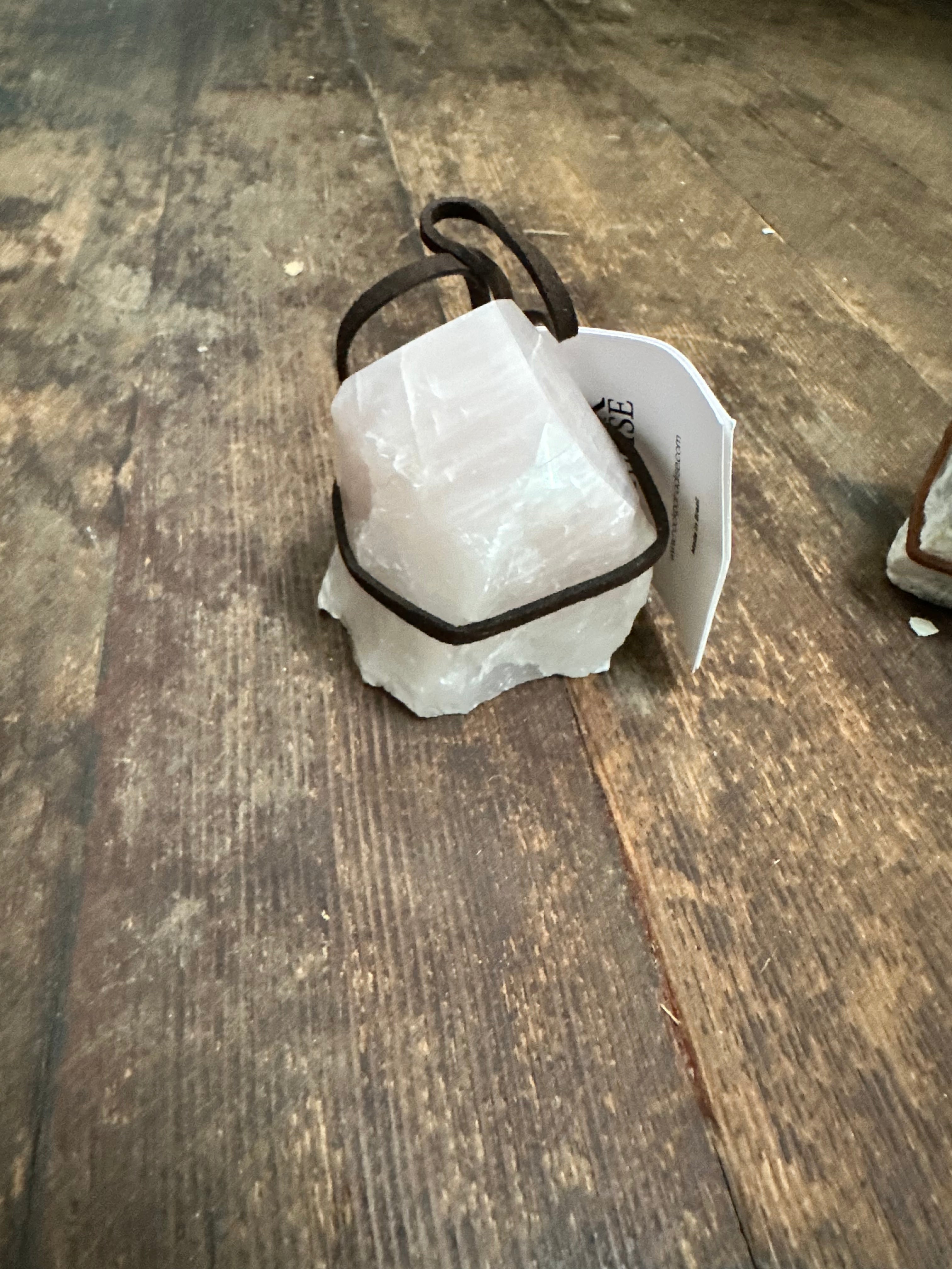 Rose Quartz Semi Polished Point