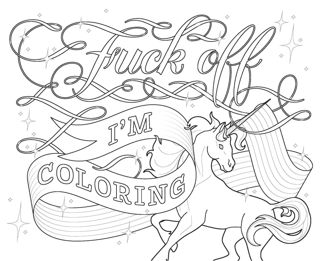 Fing Awesome Coloring Book