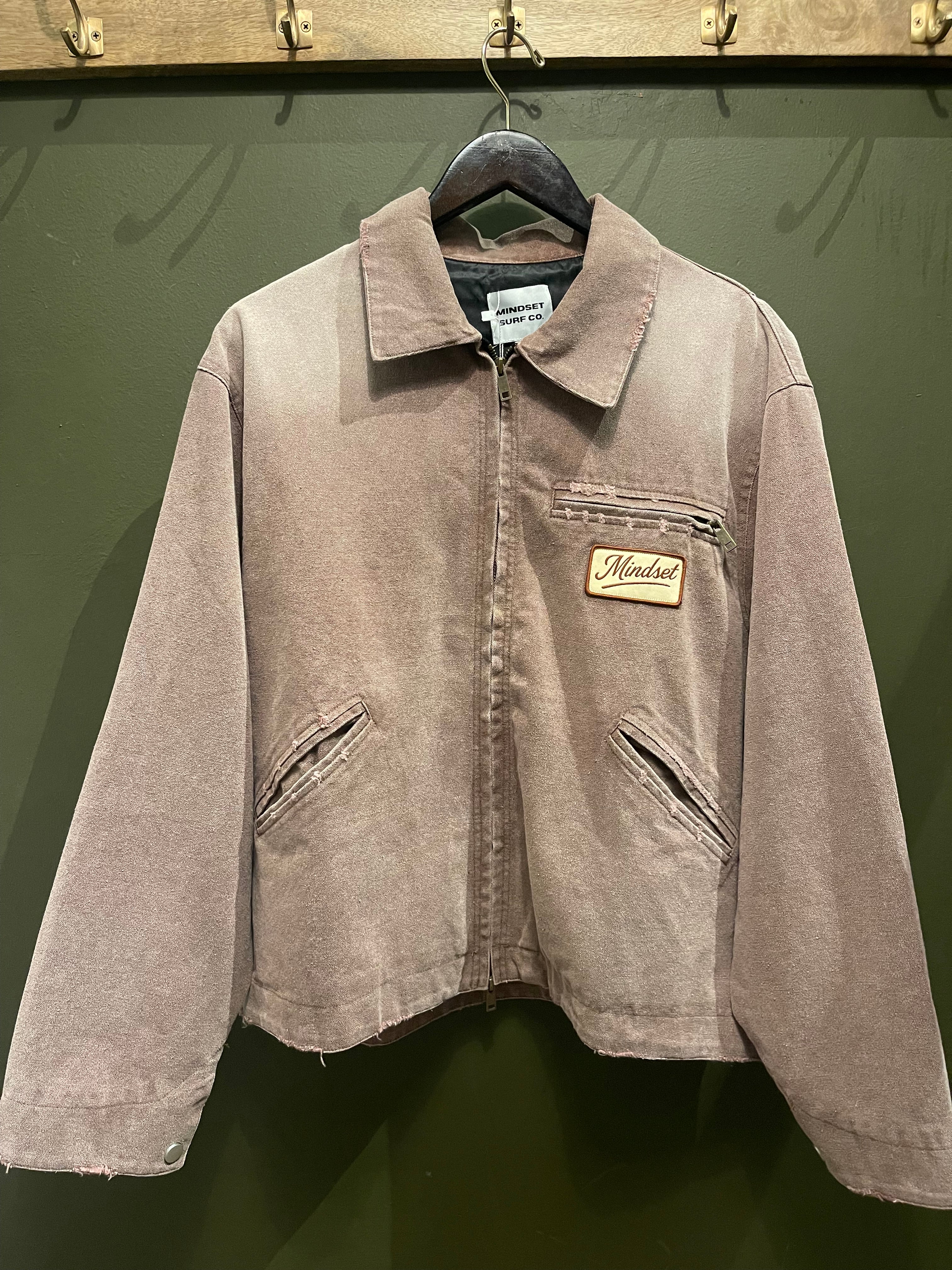 Brown Sand Swept Jacket