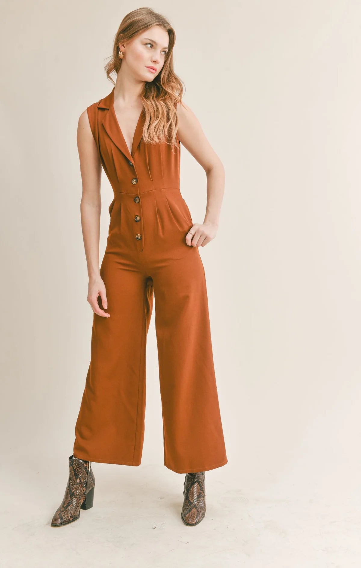 Coffee Date Jumpsuit