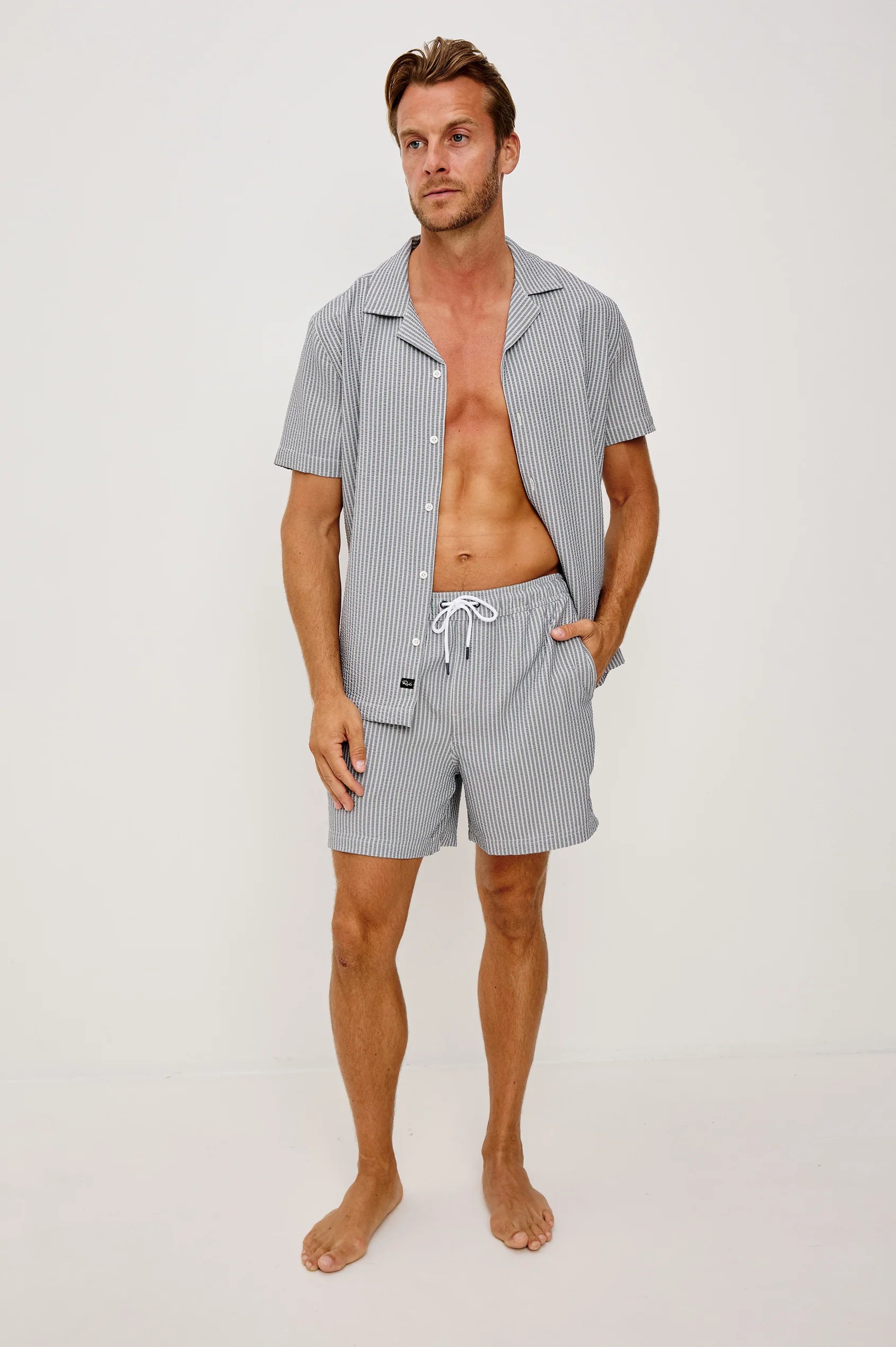 Navy Deck Stripe Amalfi