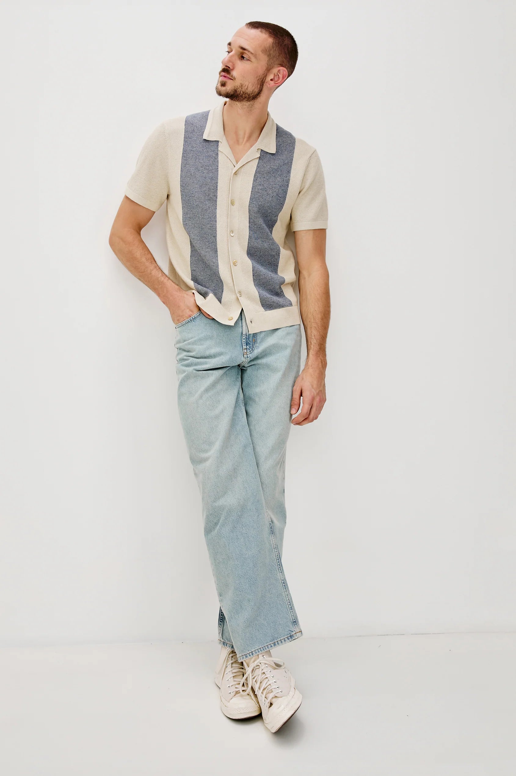 Ecru Chambray Atwood
