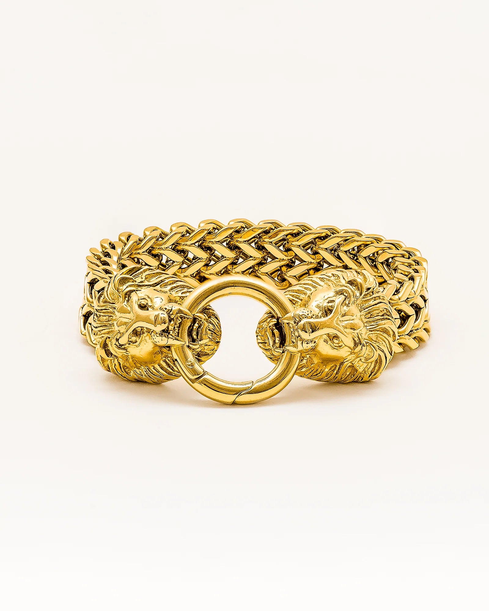 Gold Santa Leon Bracelet