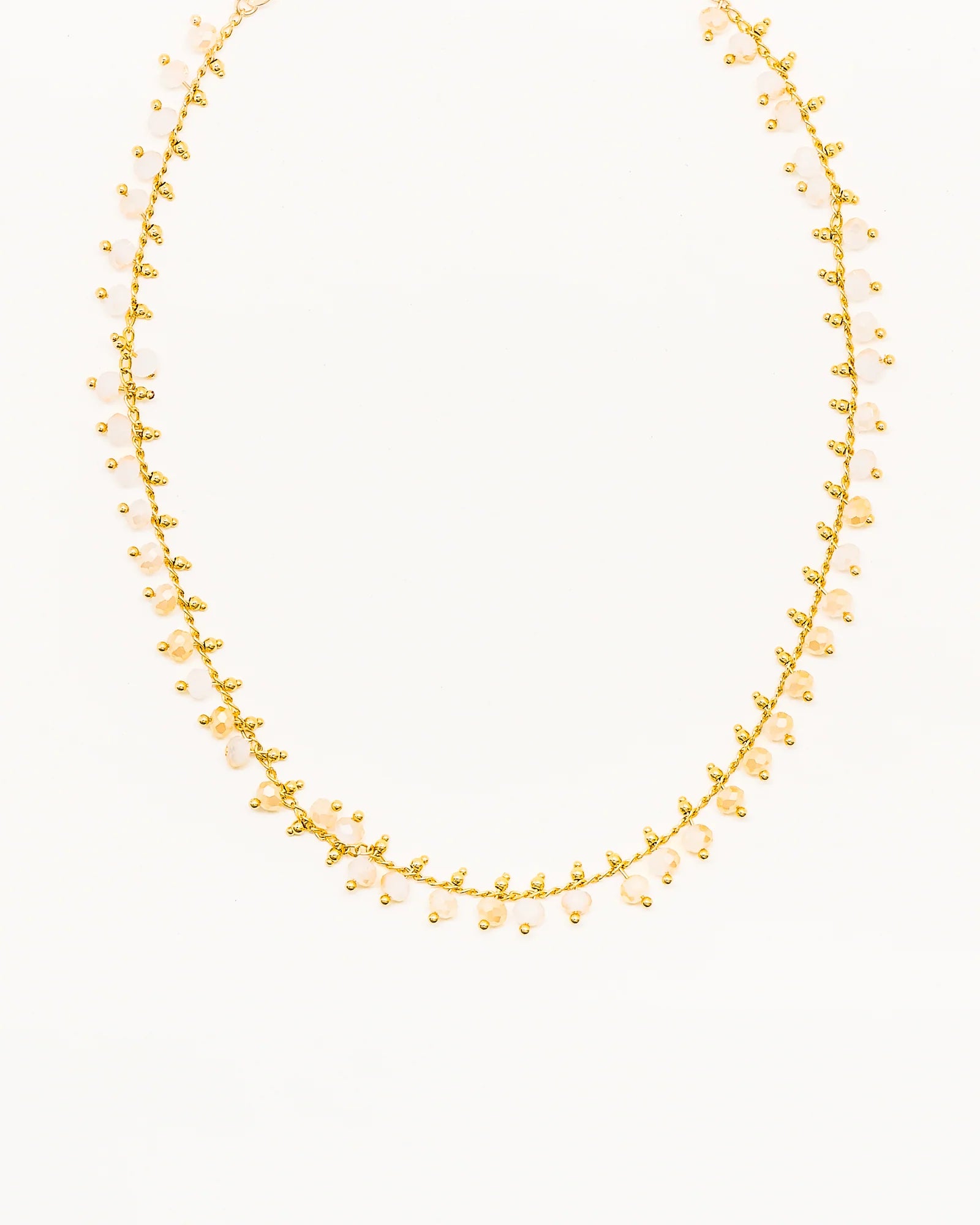 Beige Santa Cristol Choker