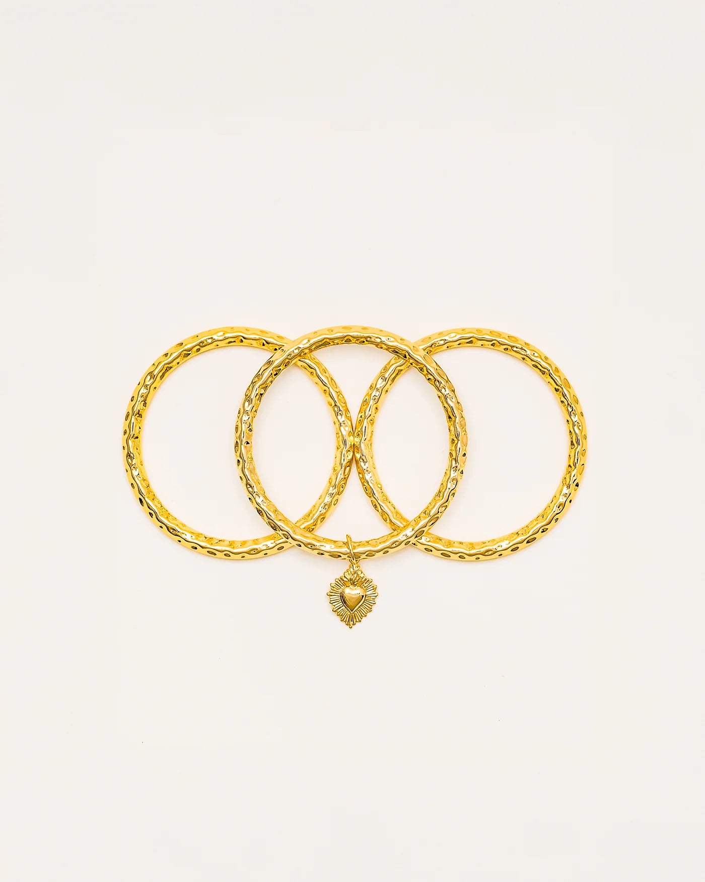 Gold Santa Georgia Bracelet Set