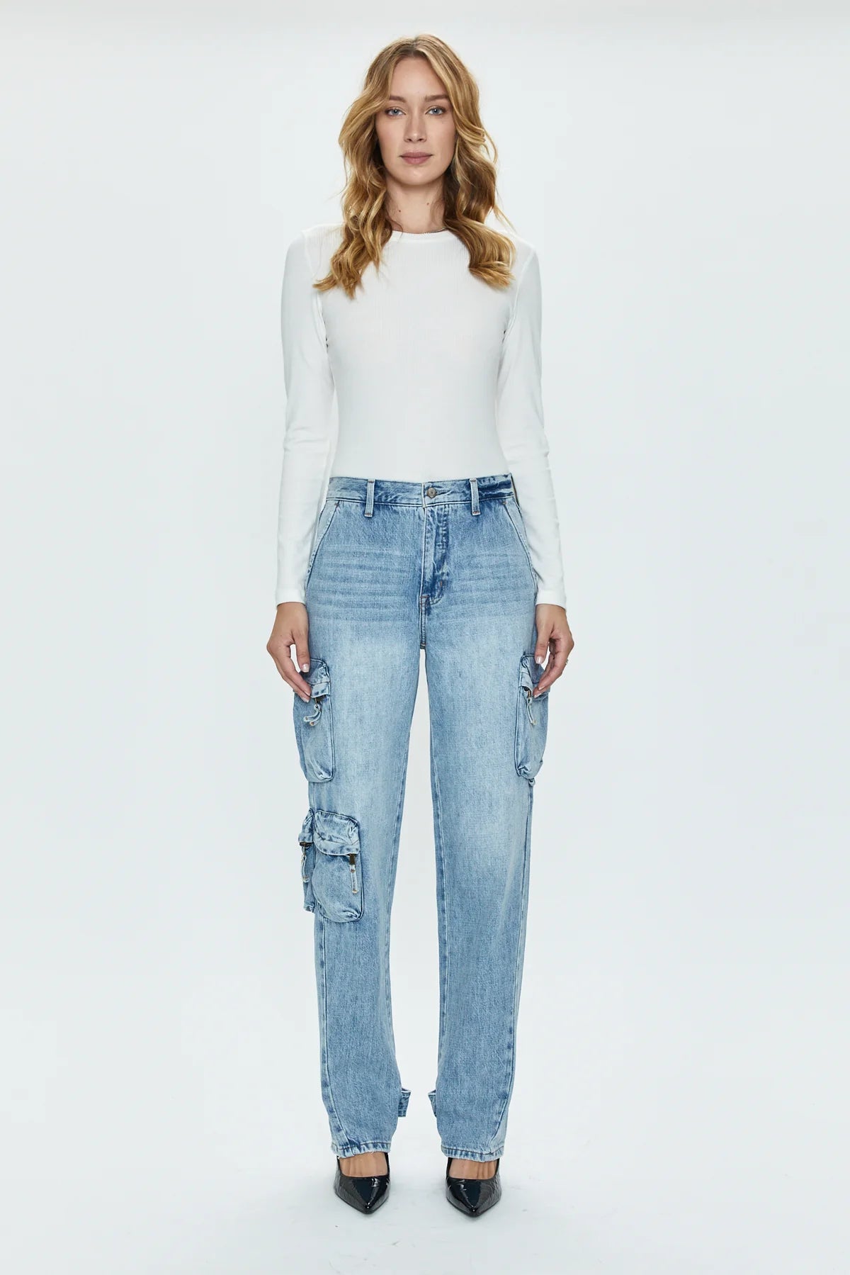 Varsity Bobbie Mid Rise Cargo