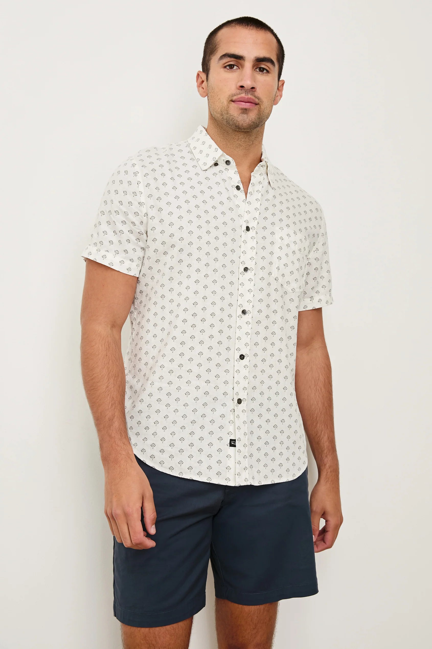 Batik White Carson Shirt