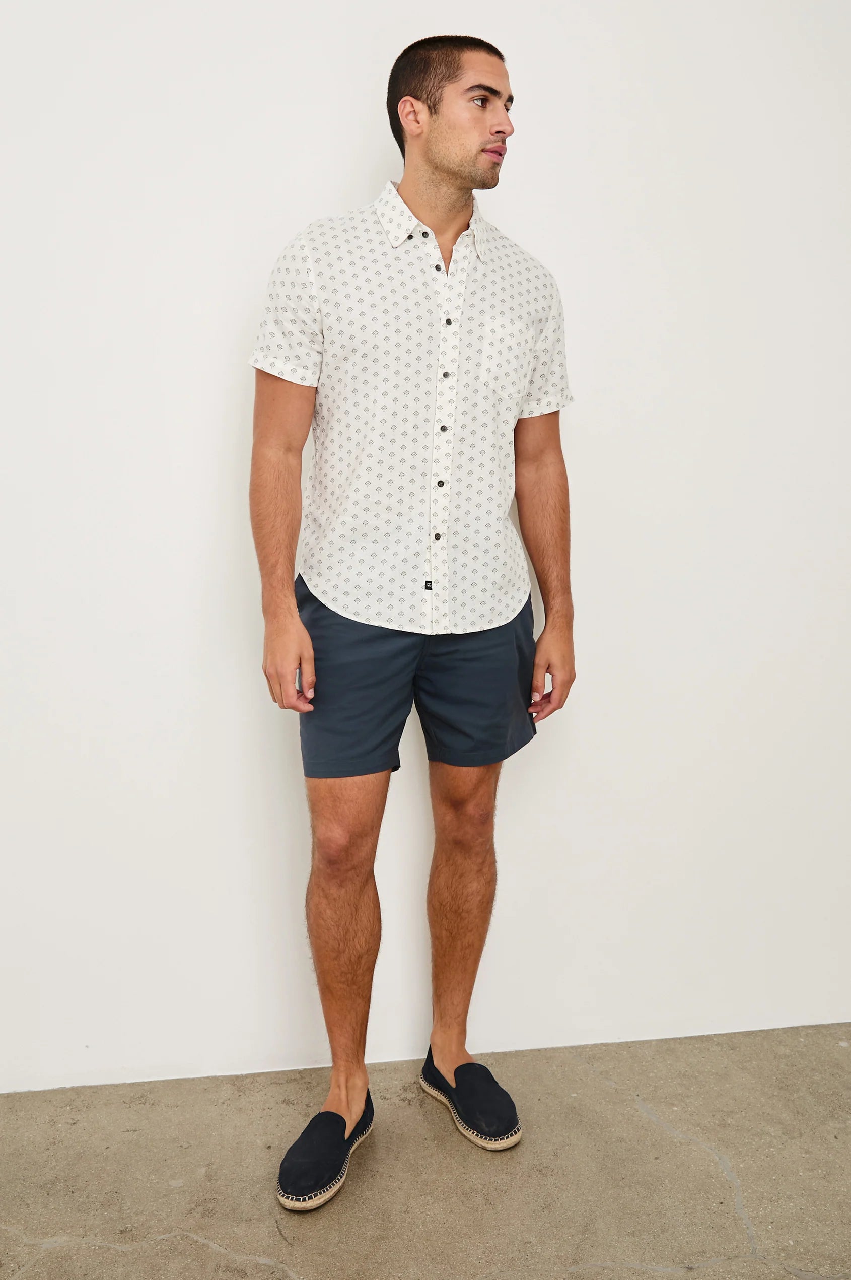 Batik White Carson Shirt
