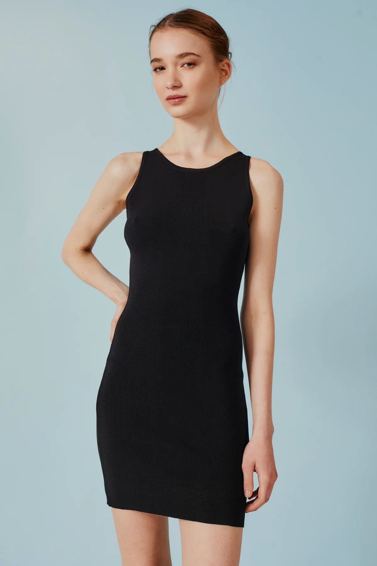 Midnight Halley Knit Dress