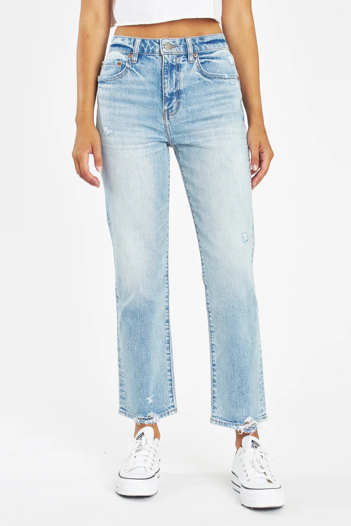 High Key Straight Up Denim
