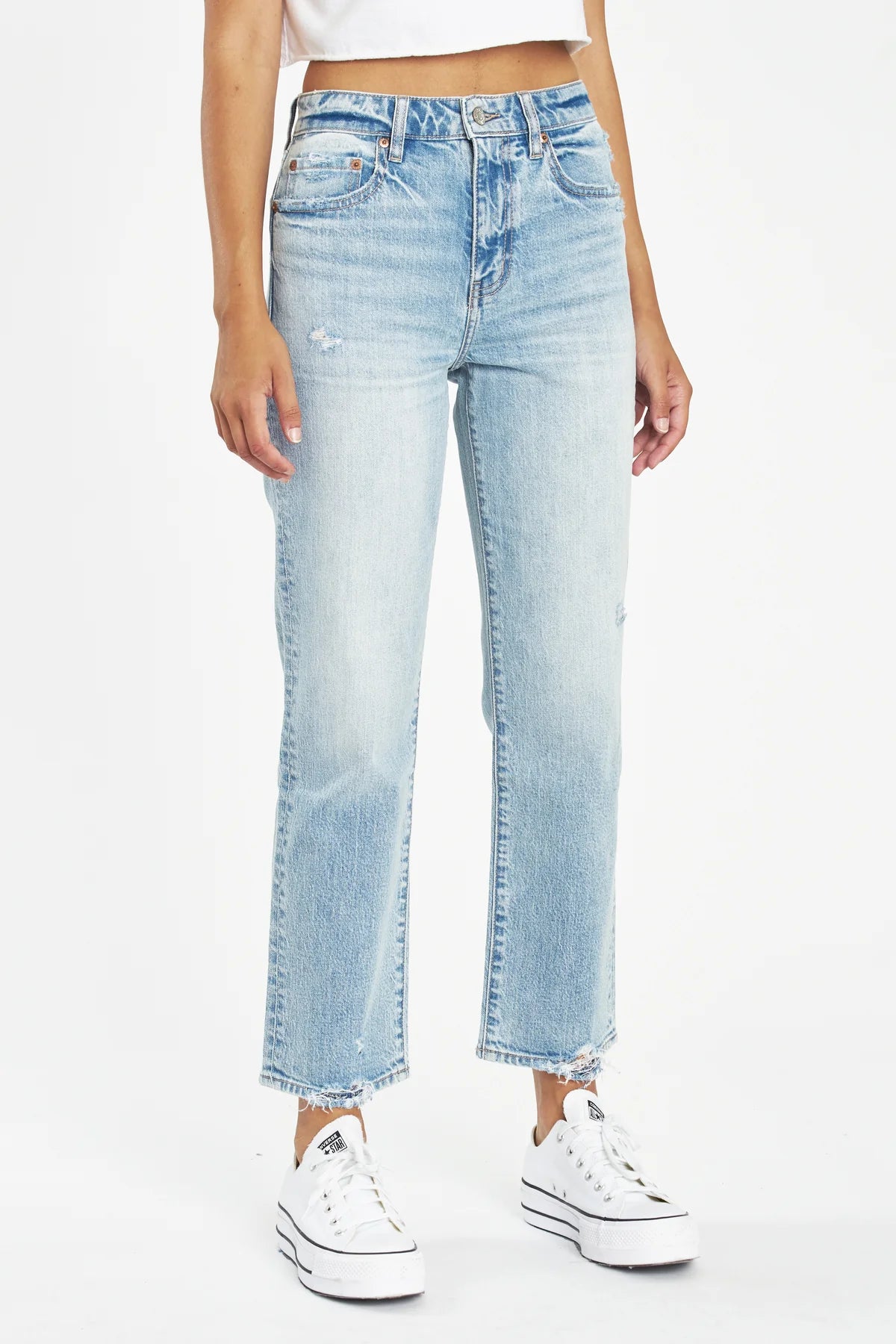 High Key Straight Up Denim