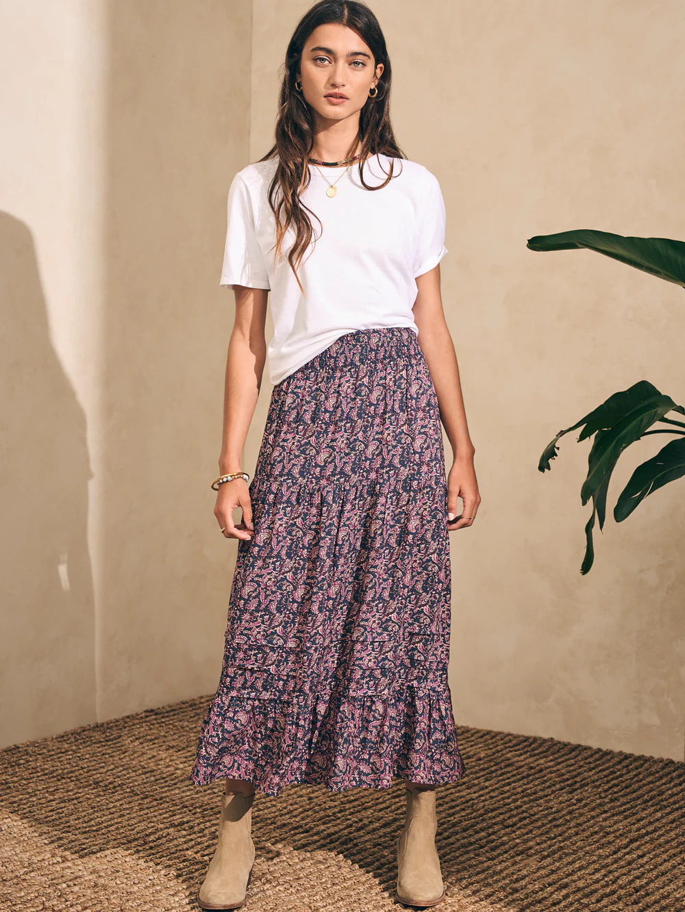 Fiona Block Ivy Skirt