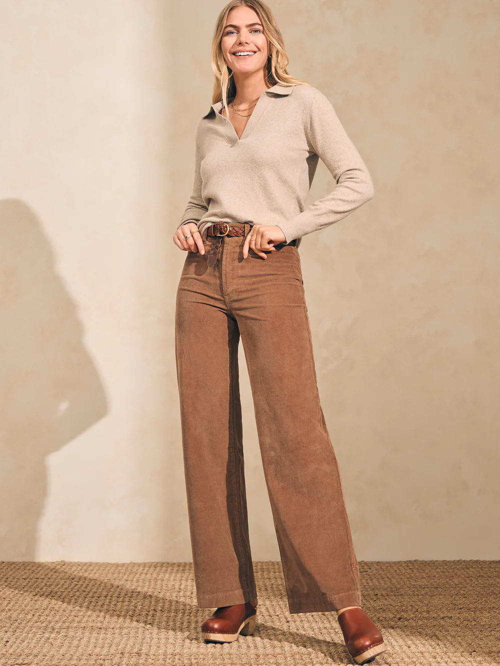 Oatmeal Heather Jackson Polo