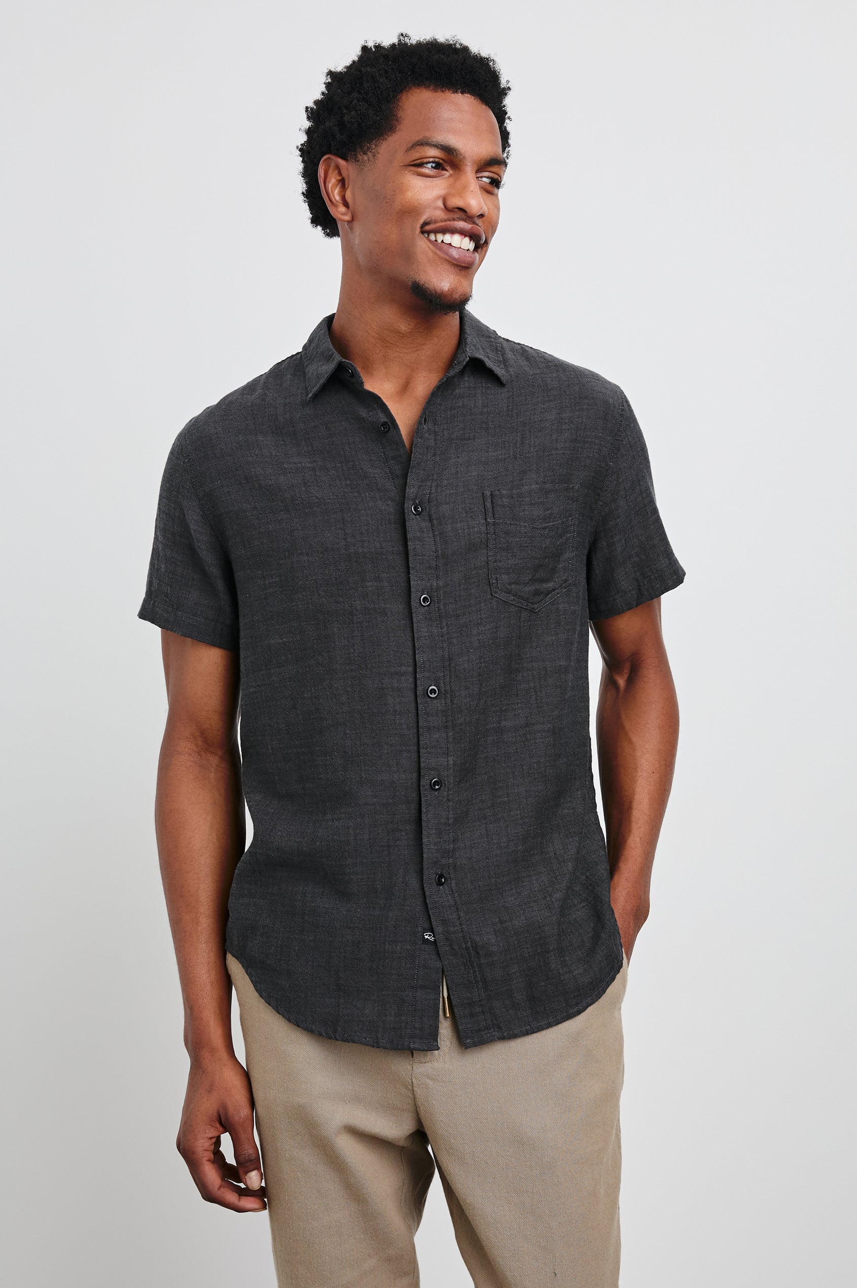 Black Chambray Fairfax