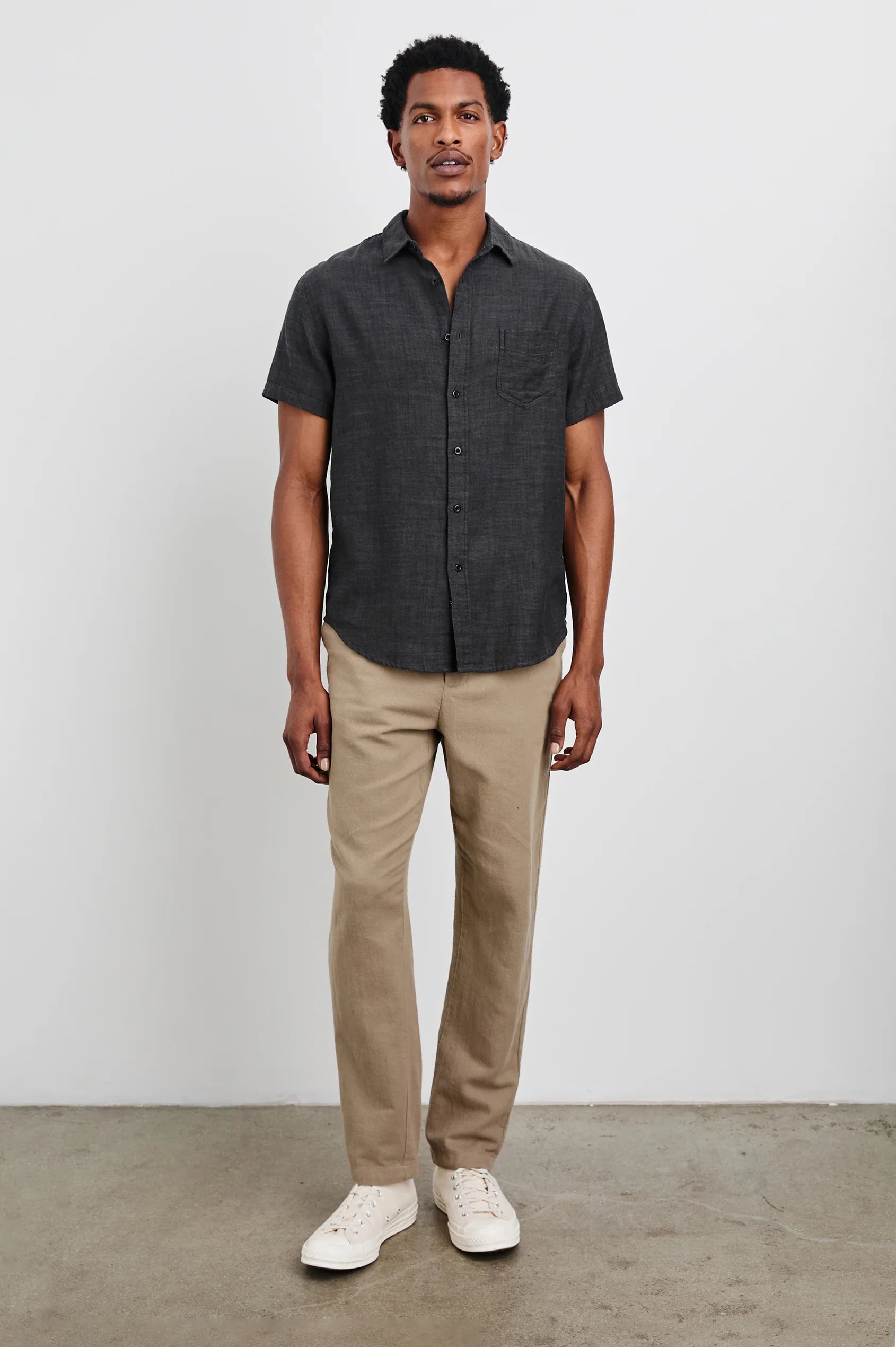Black Chambray Fairfax