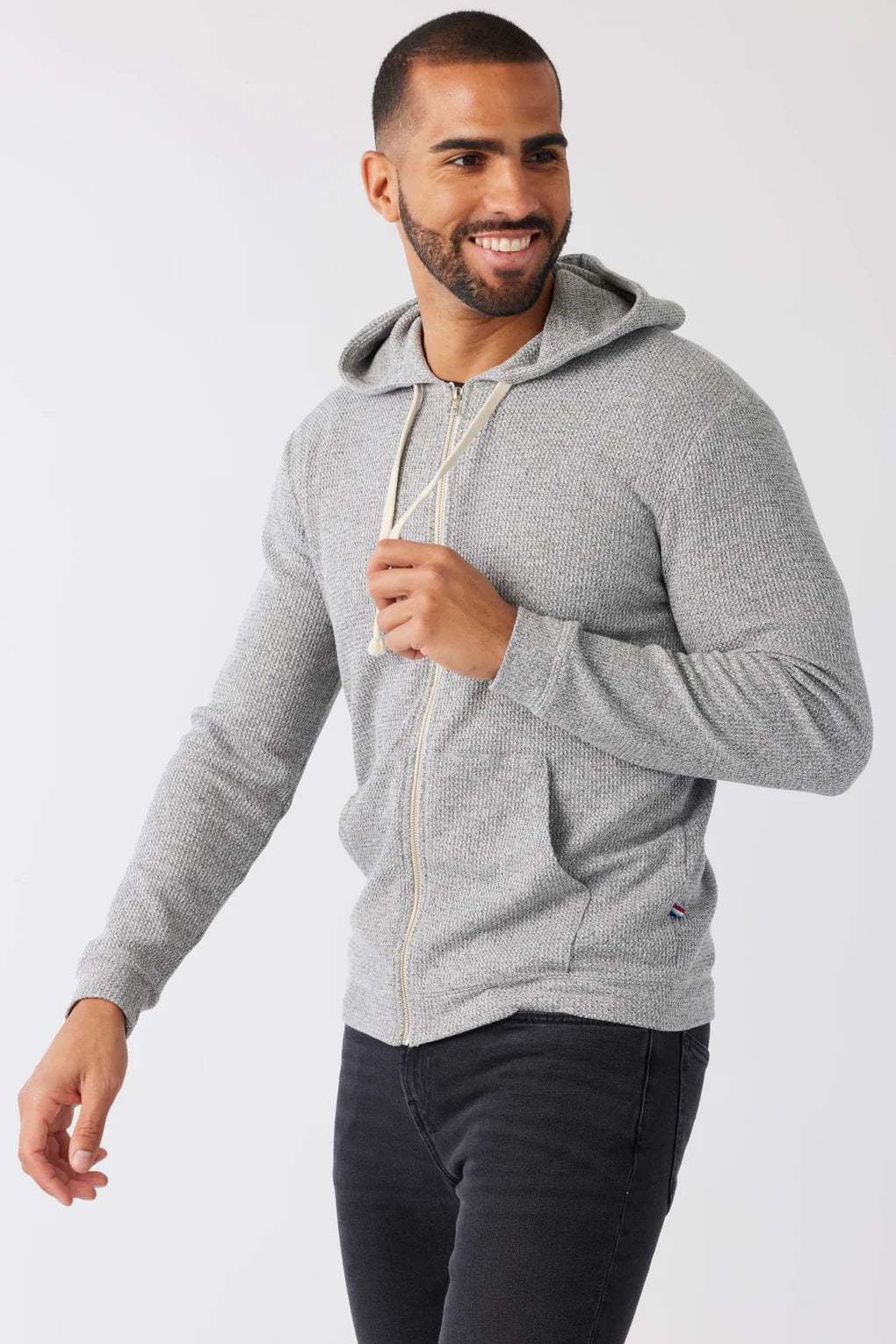 Heather Thermal Zip