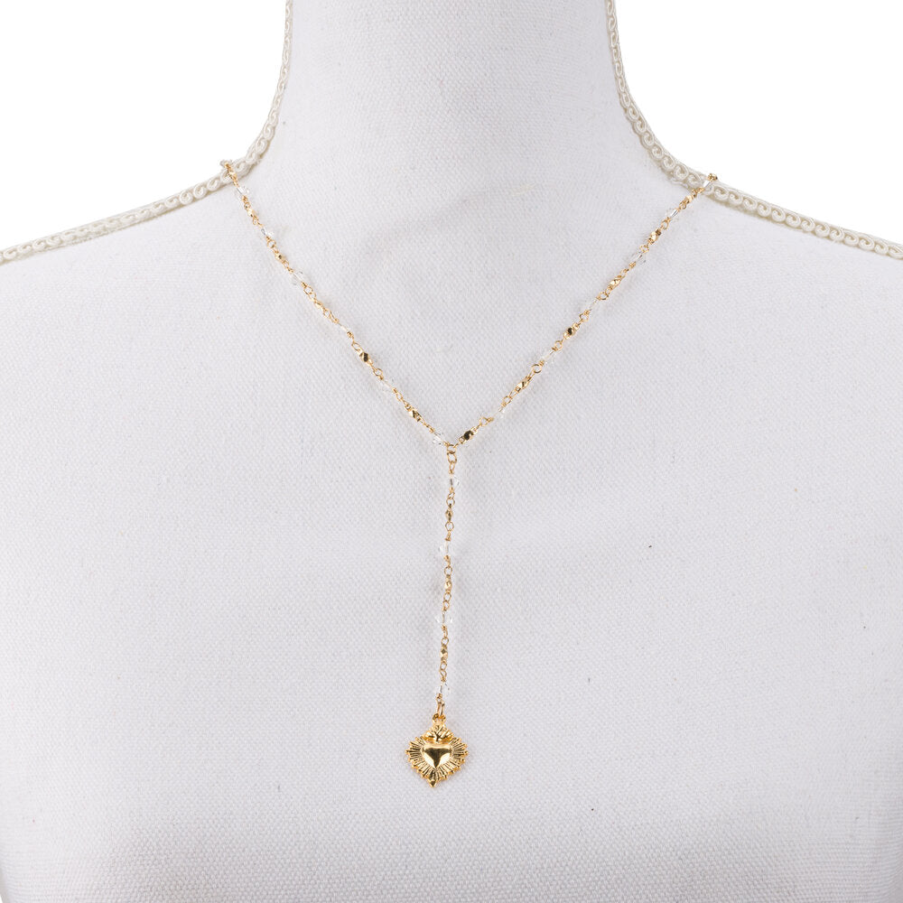 La Reina Crystal Rosary