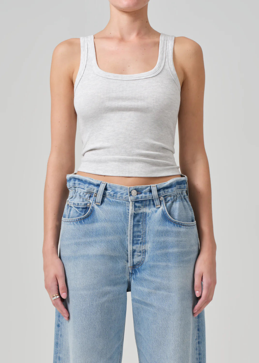 Heather Grey Faye Tank