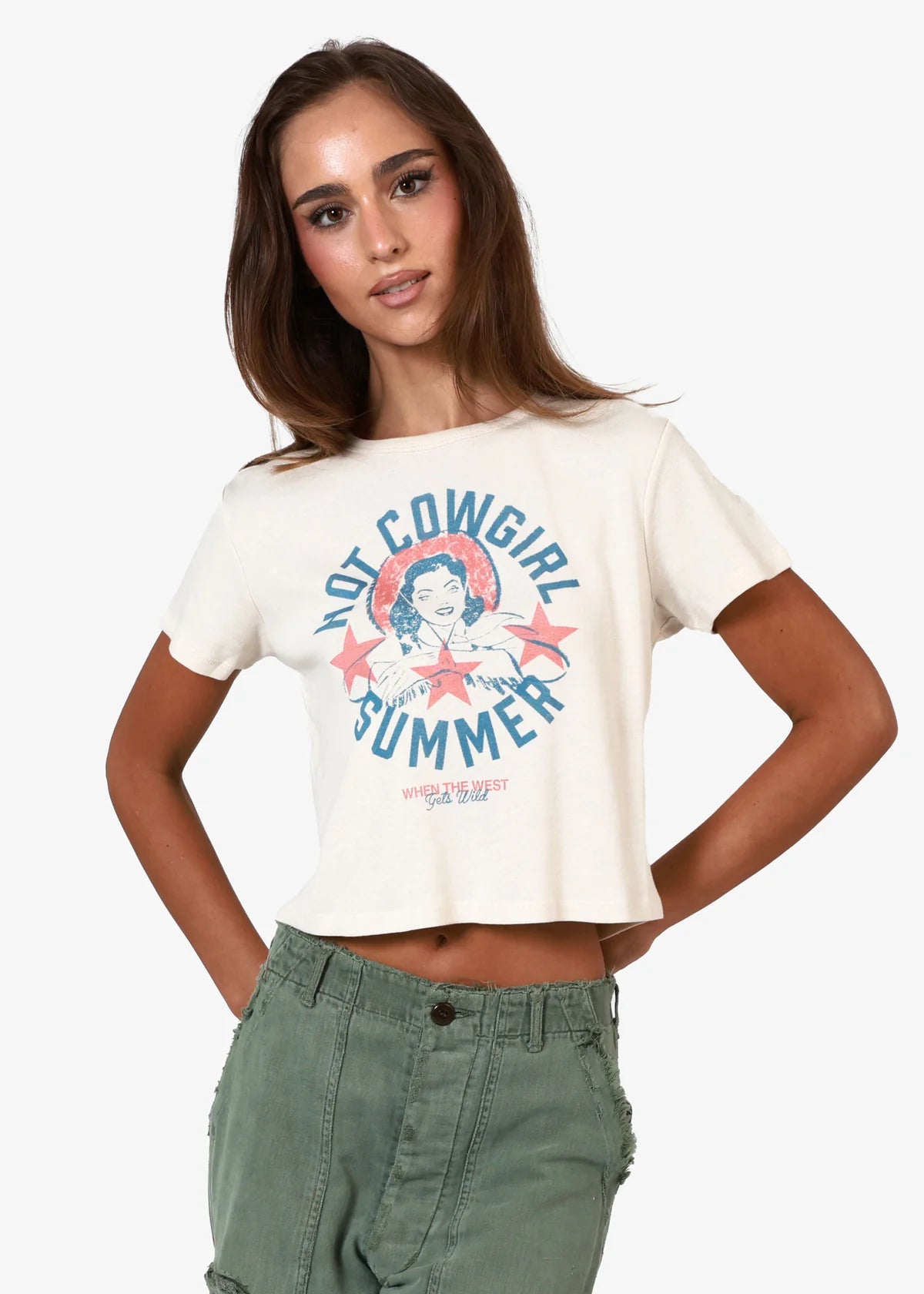 Off White Cowgirl Summer