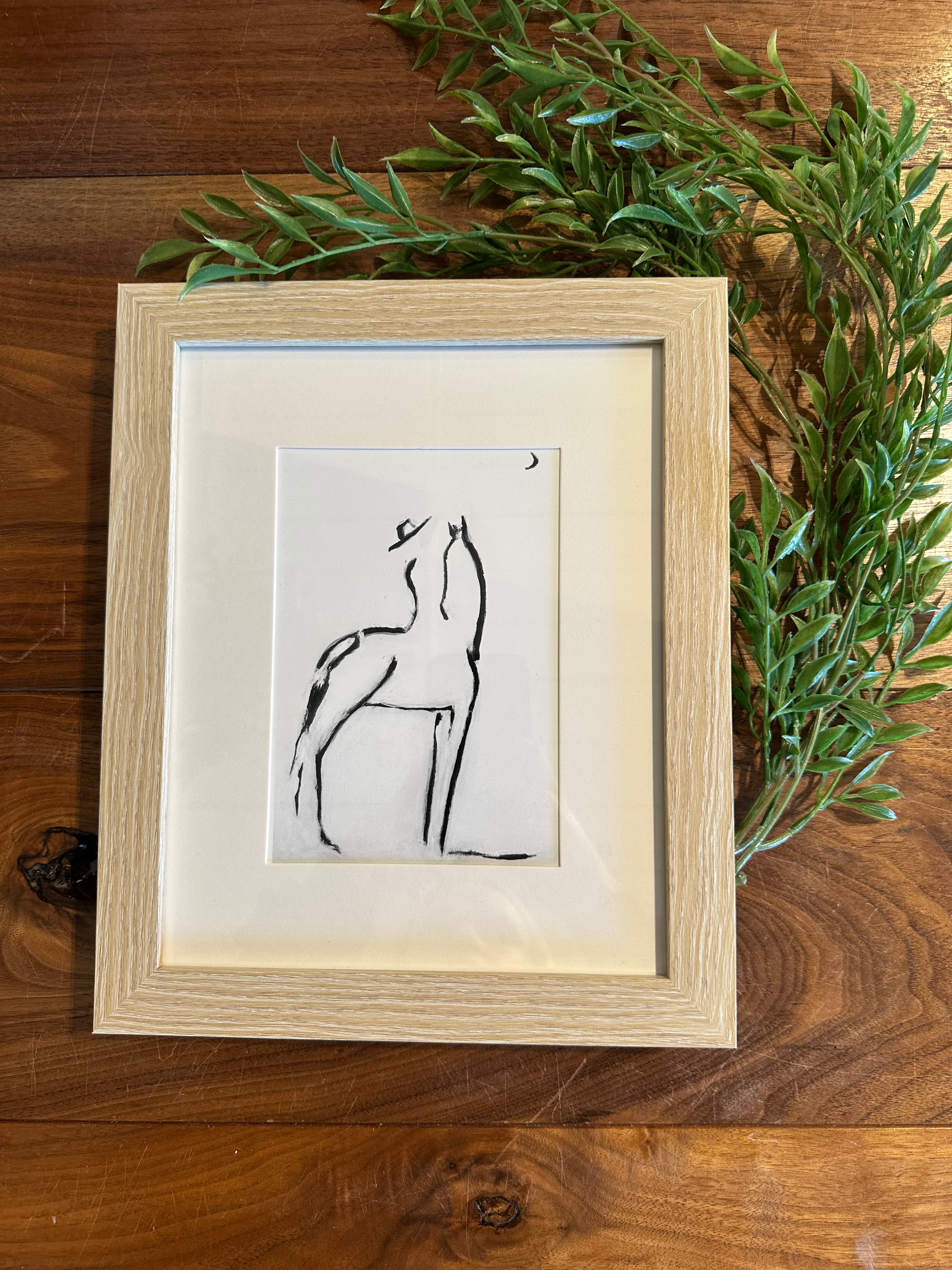 White Oak Framed Bettina