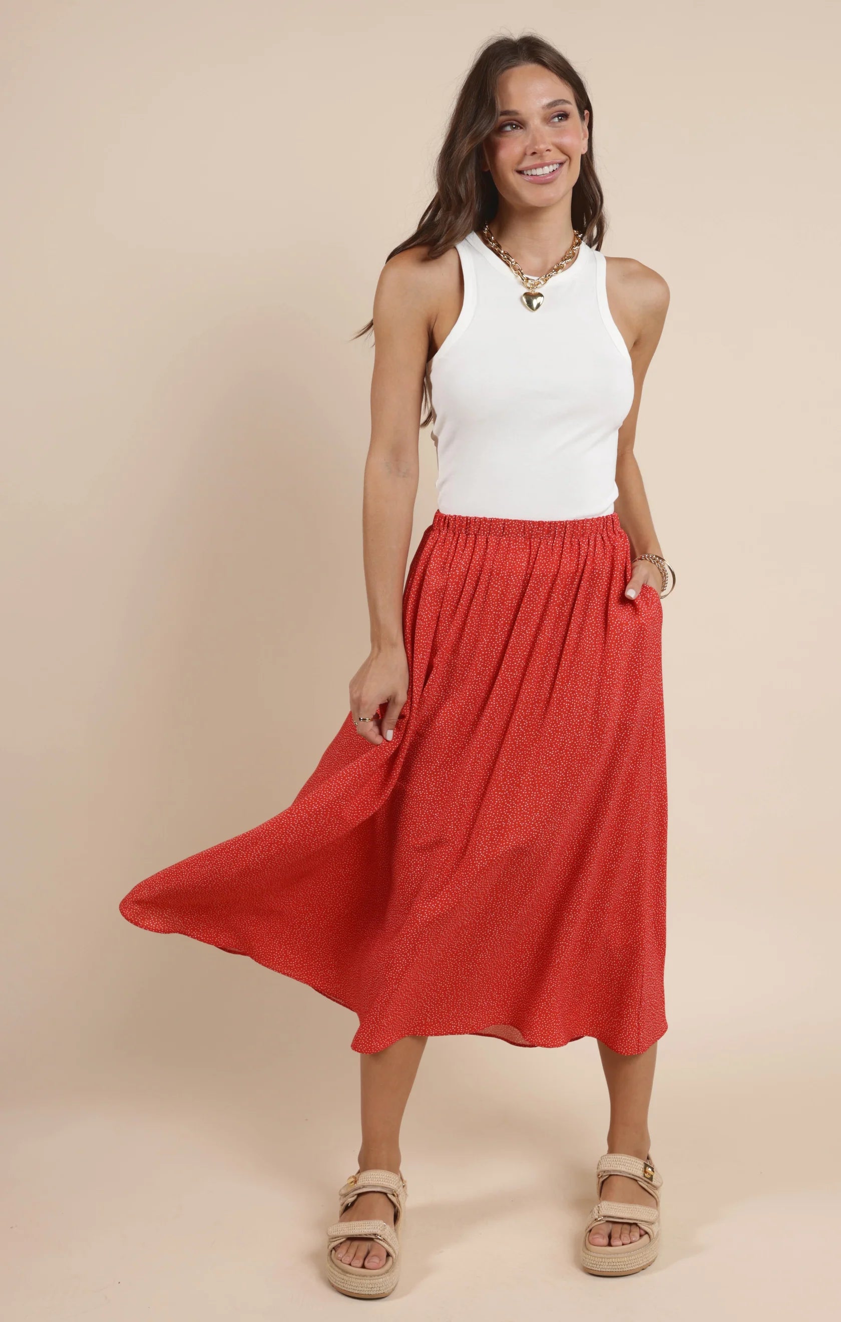 Nina Midi Skirt