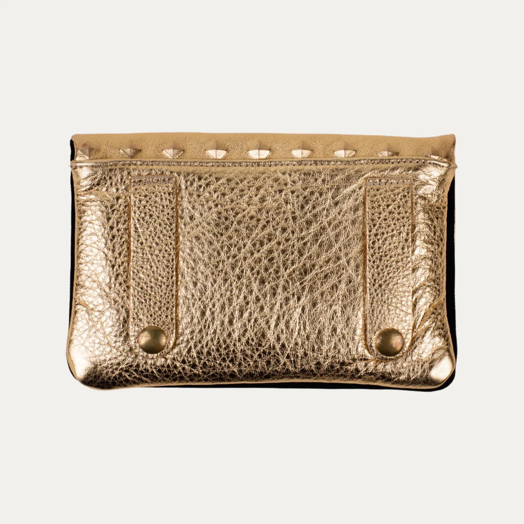Cher Gold Metallic Belt Bag