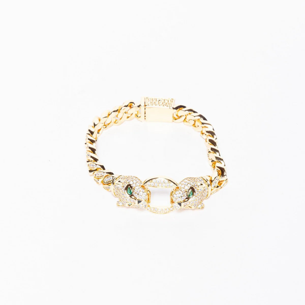 Gold Santa Pantera Bracelet