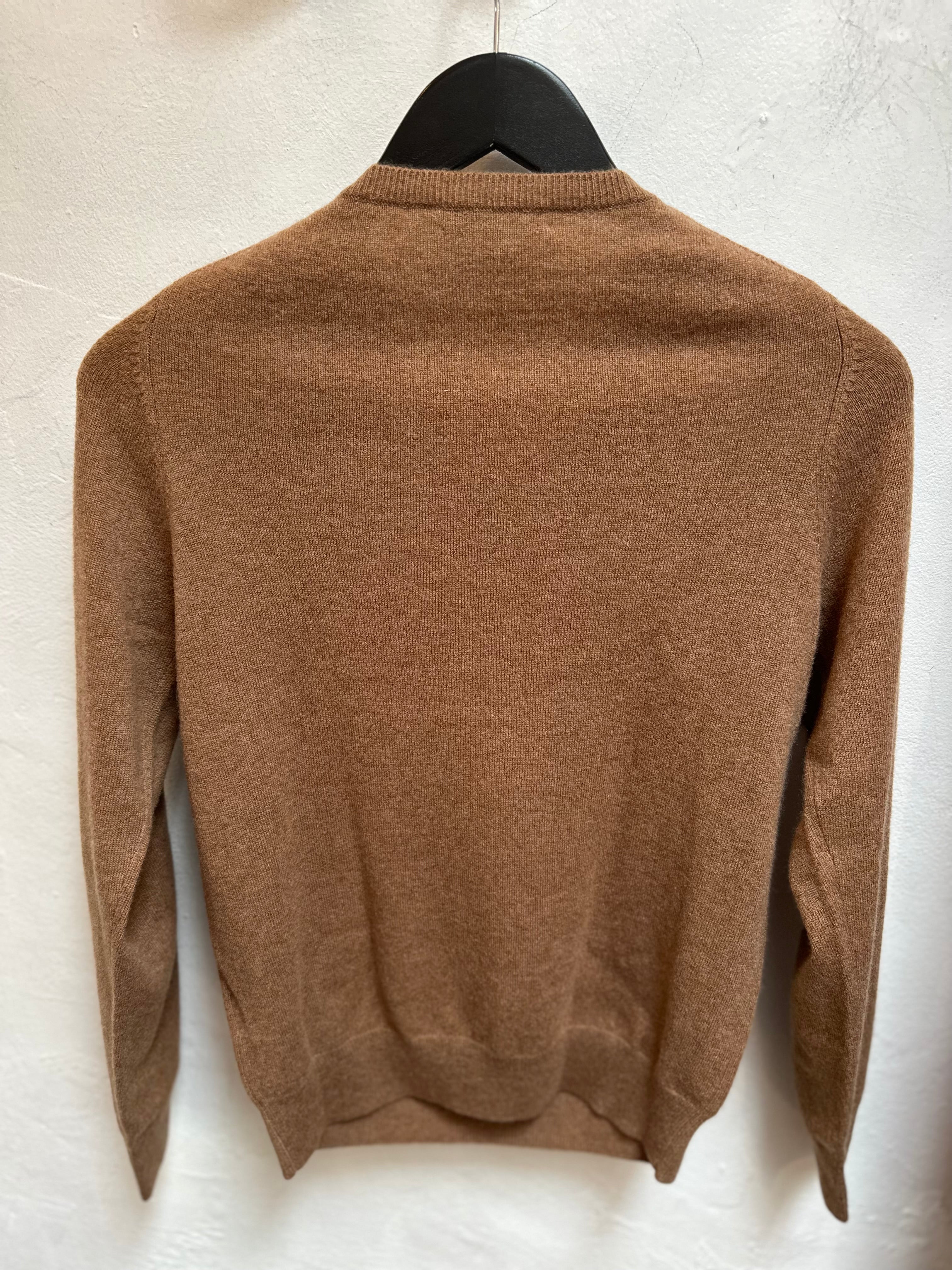 Hazel Organic Cashmere Round Neckline