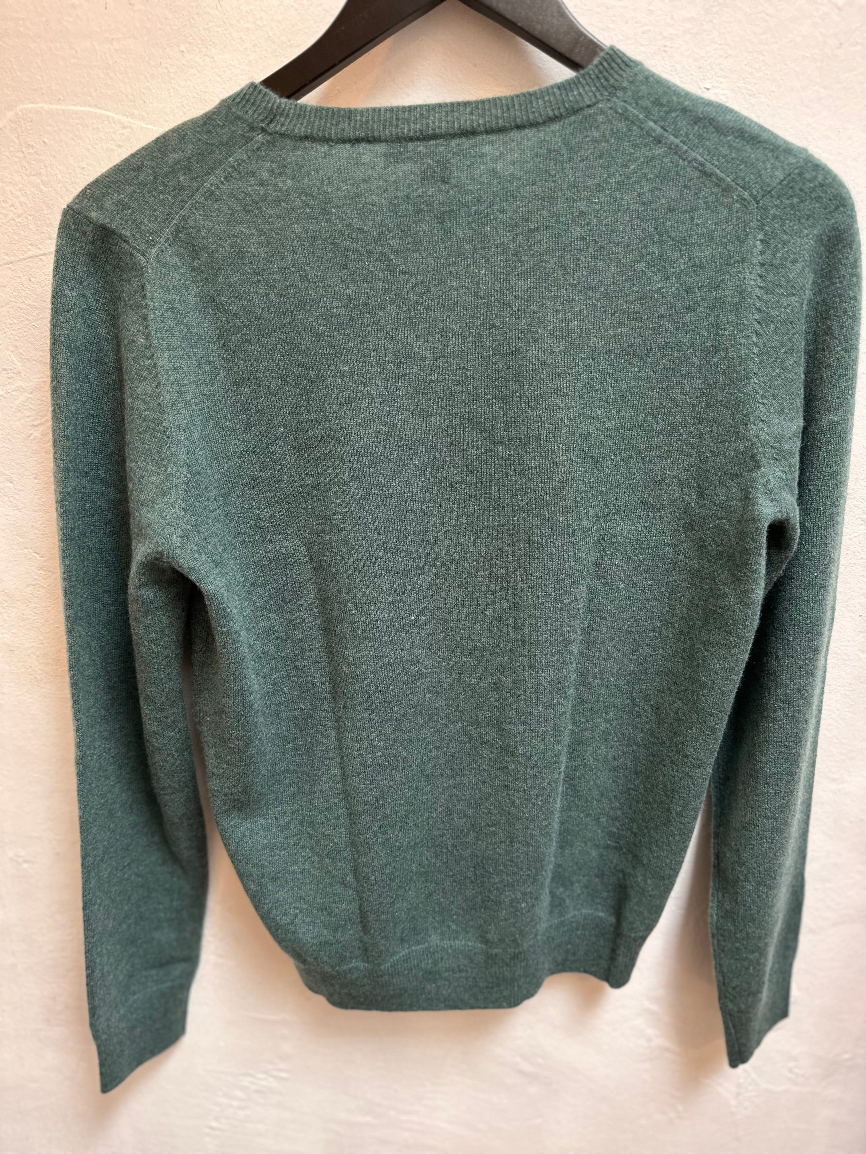Kelp Organic Cashmere Round Neckline