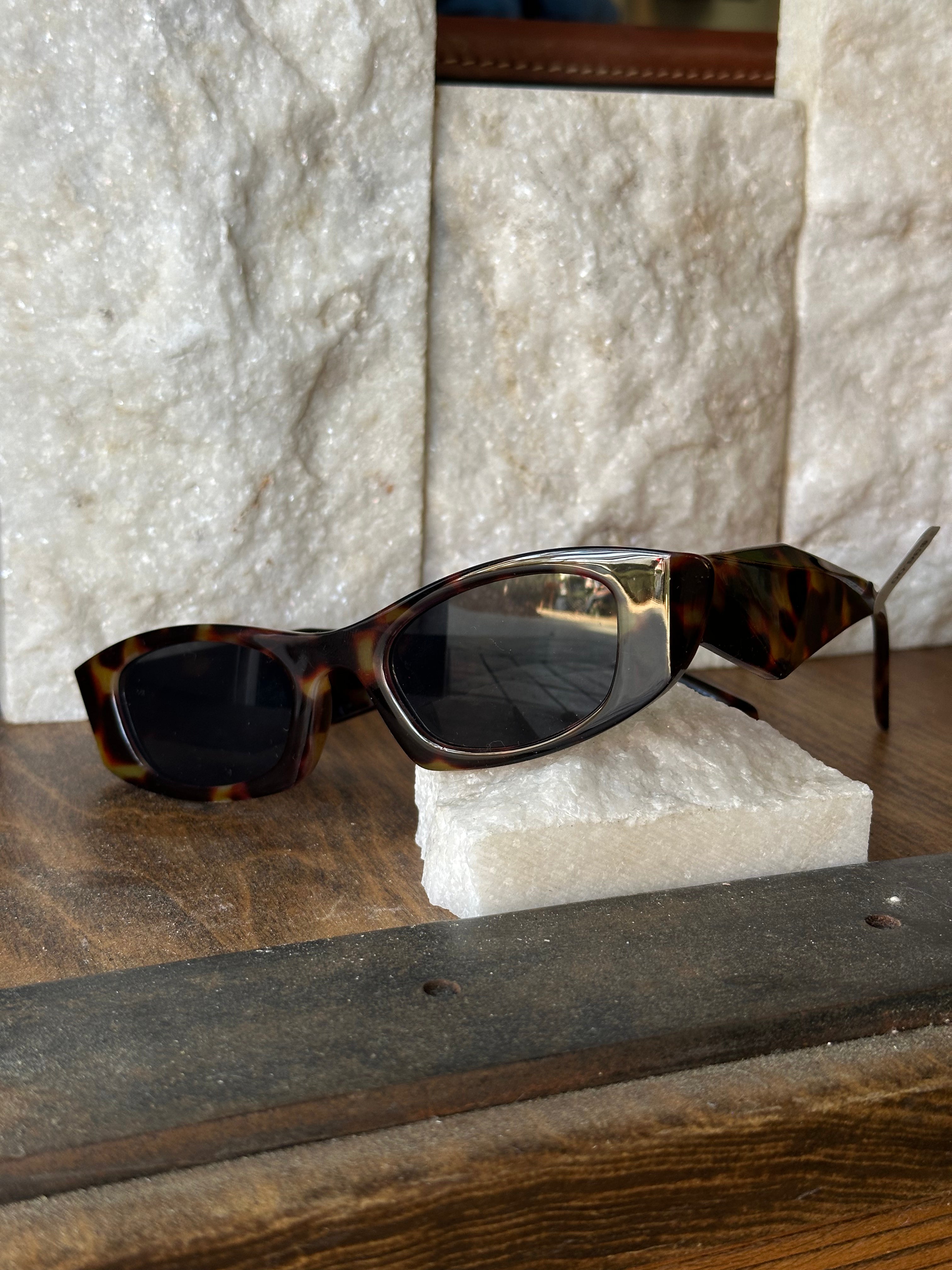 Dark Brown Tortoise Za Sunglasses