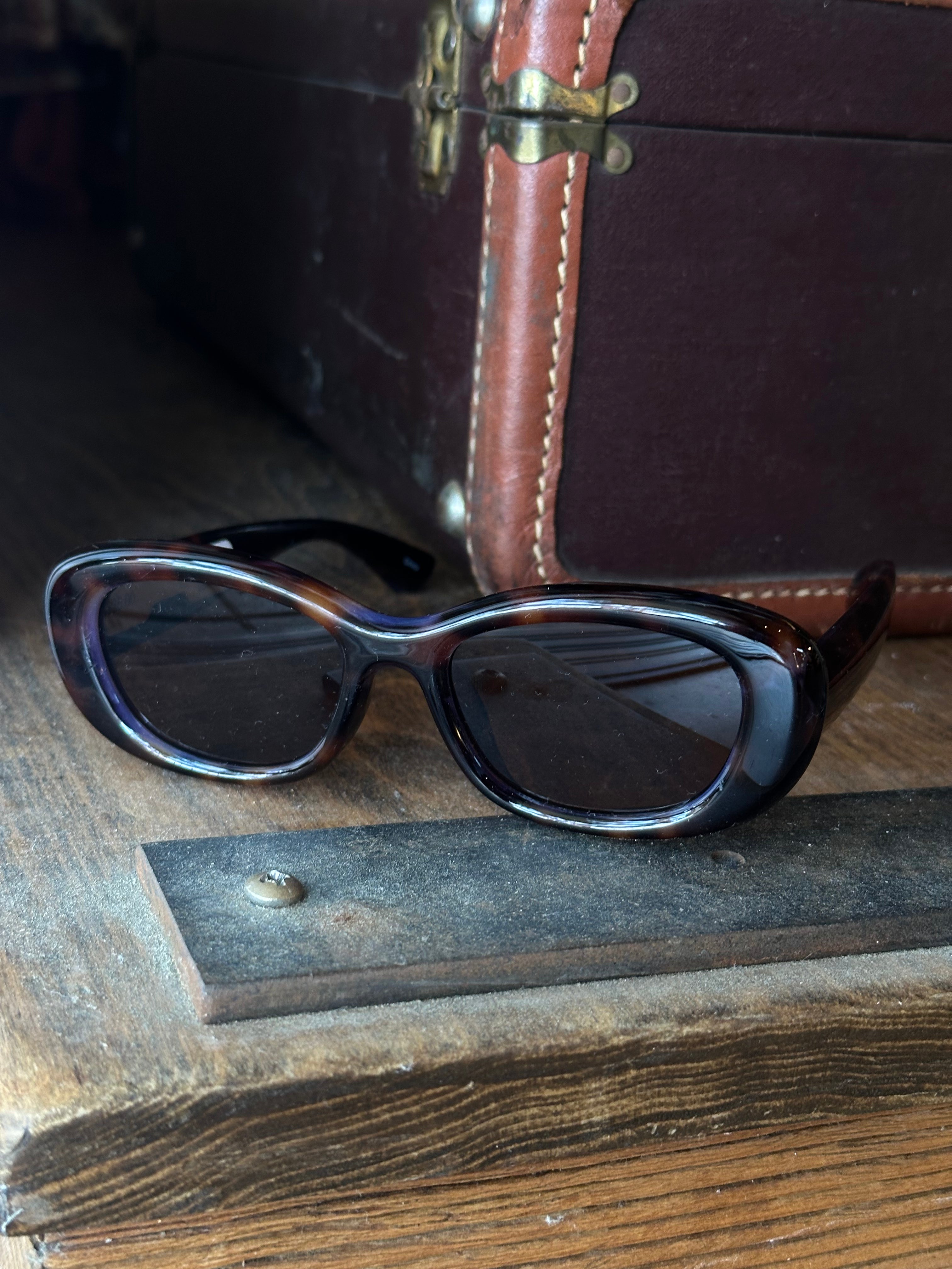 Brown Flora Sunglasses