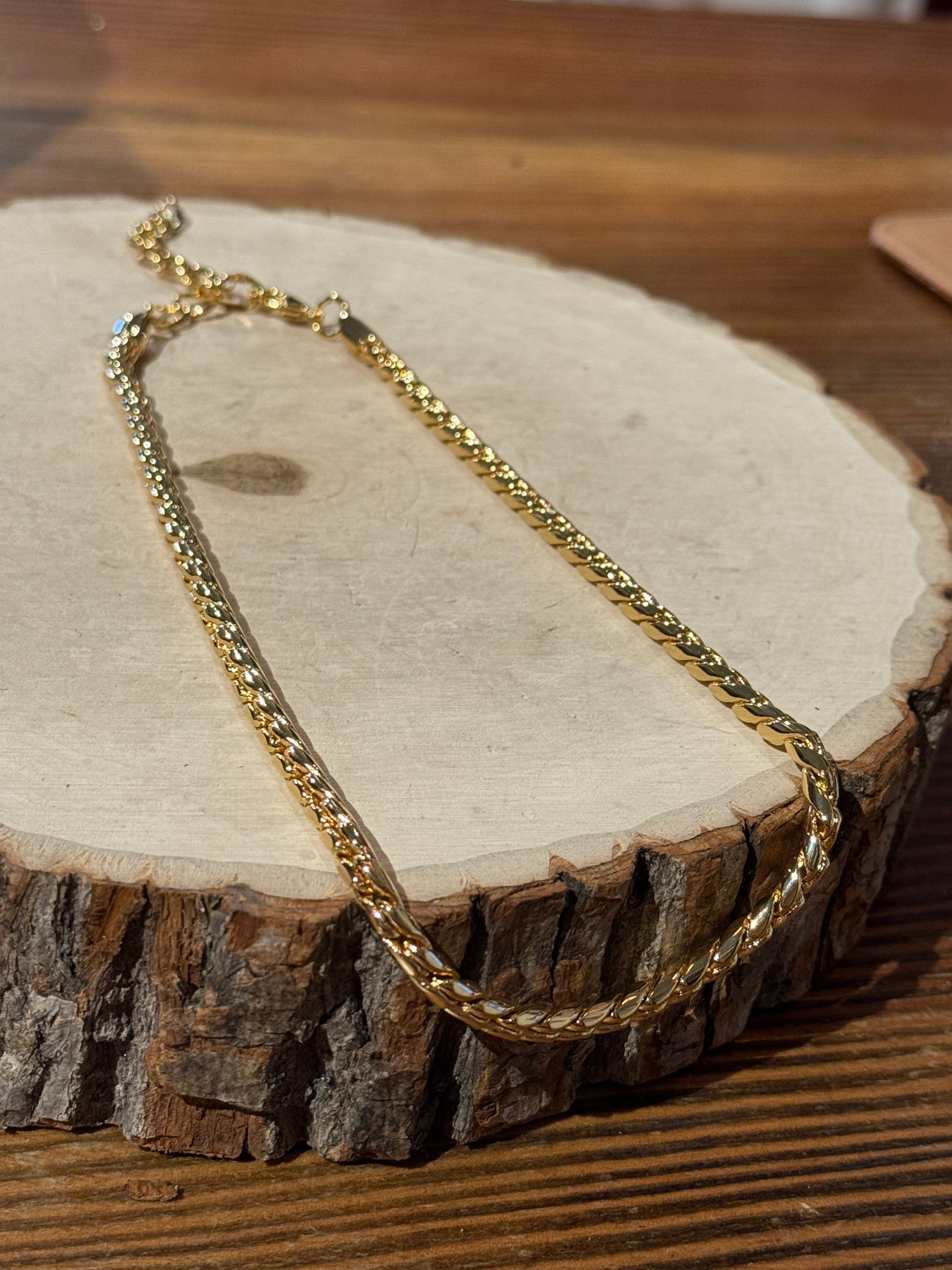 Gold Mykonos Necklace