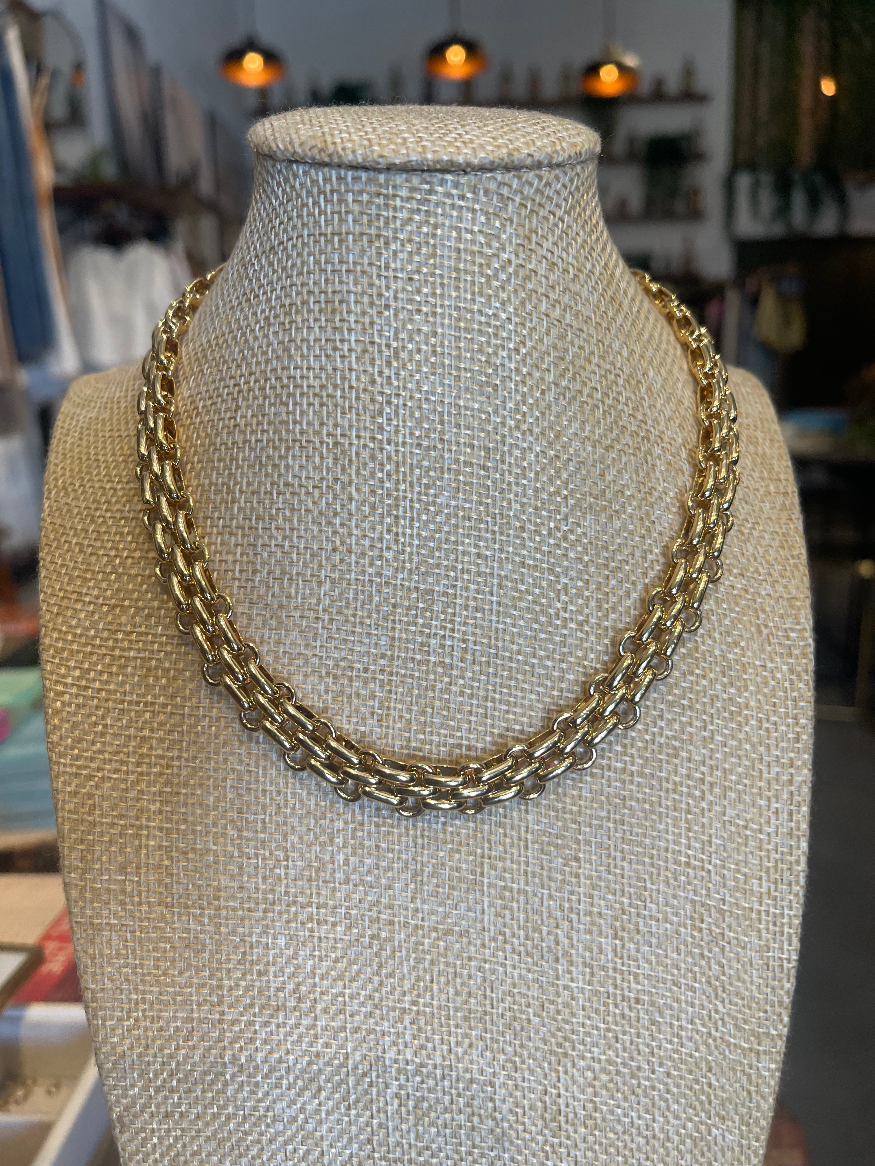 Gold Alina Chain Necklace