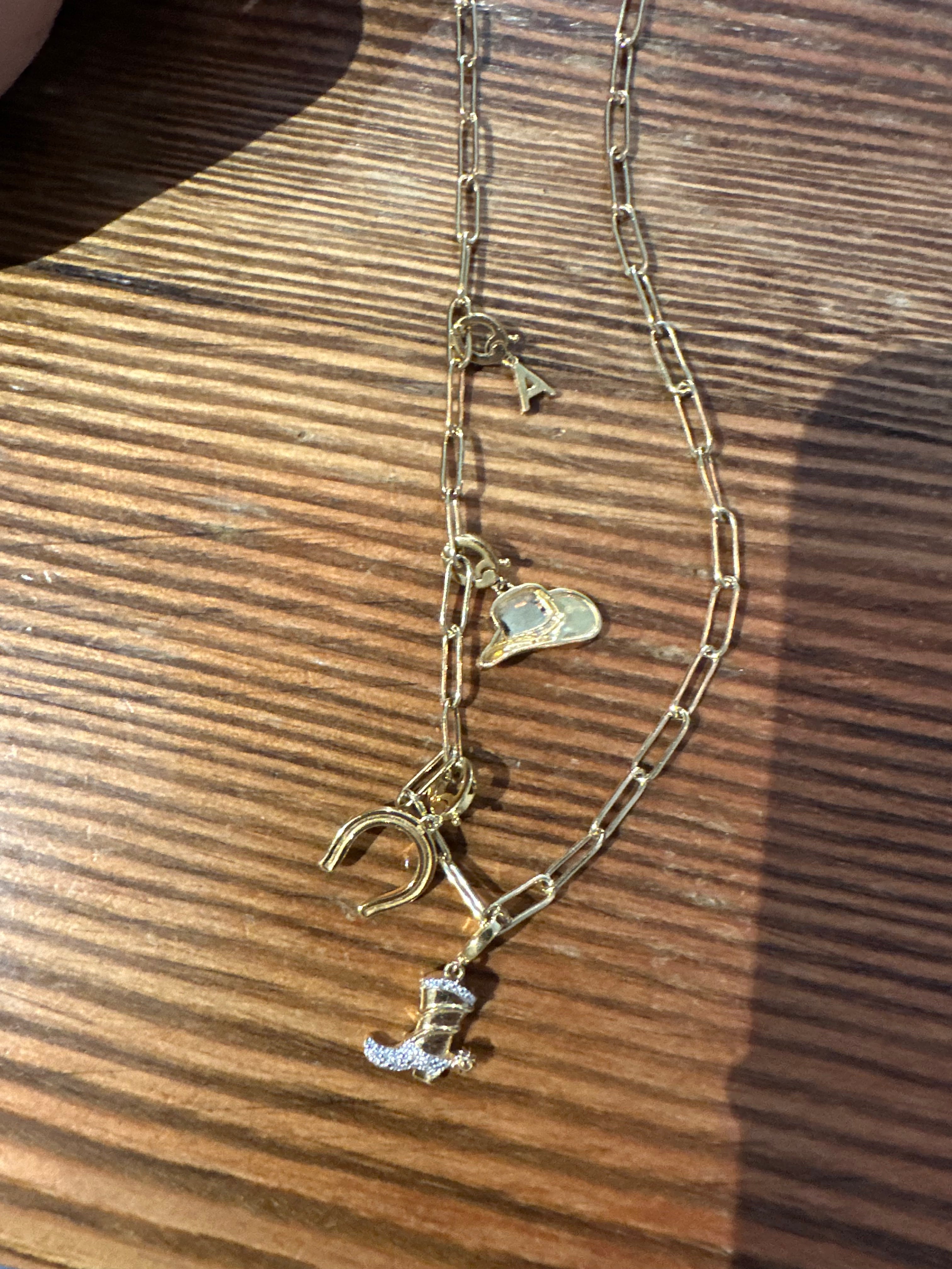Yeehaw Charm Necklace