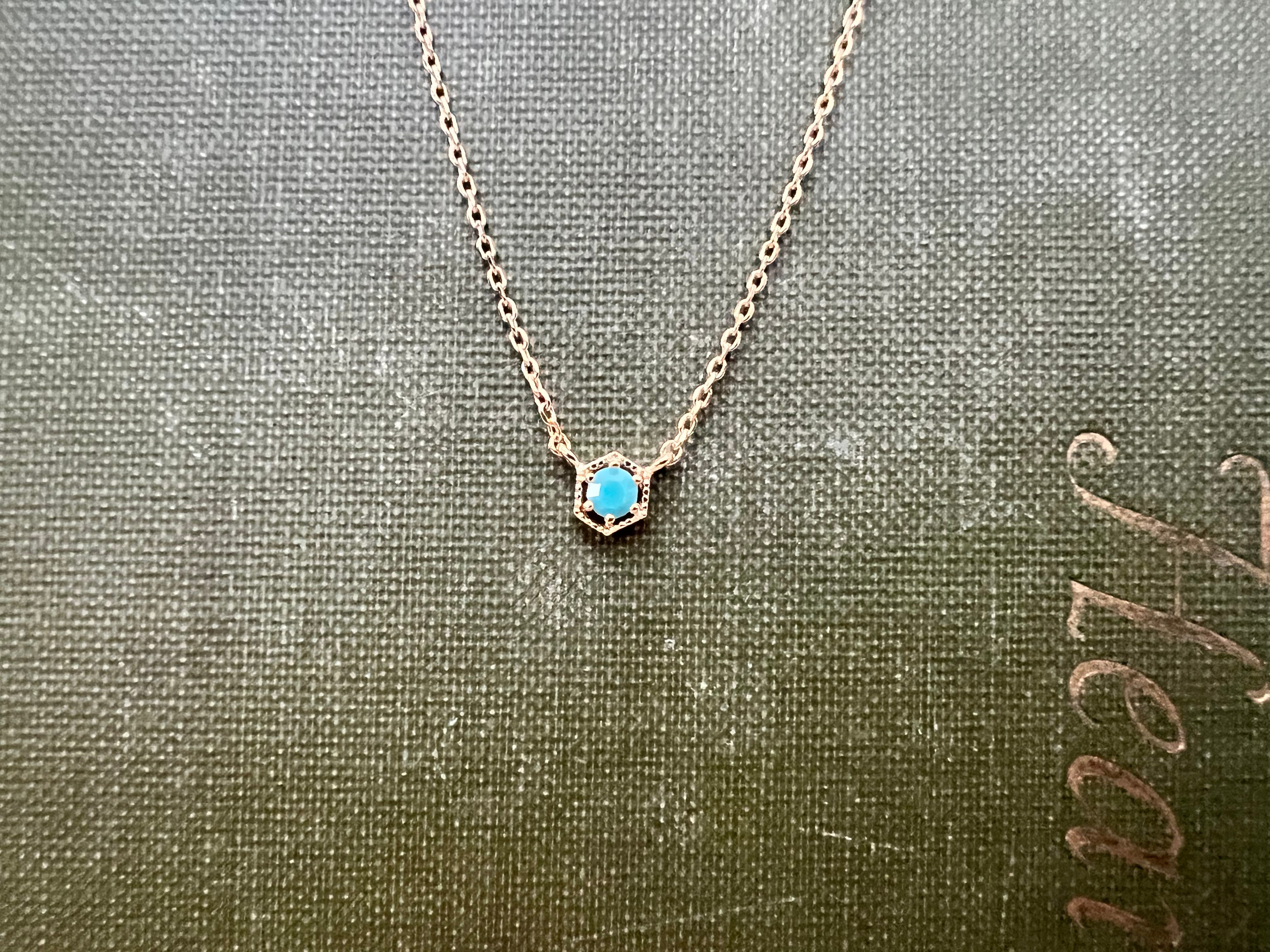 December Stone Necklace